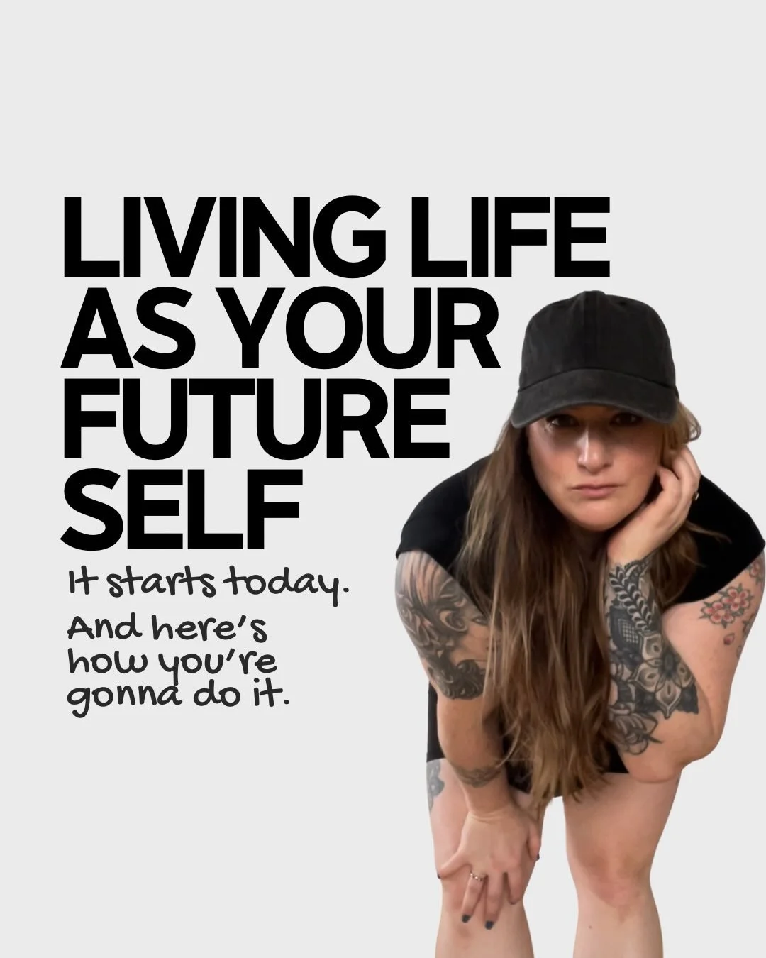 The decisions you are making today are either the building blocks to that next version of you, or they are keeping you exactly where you are.⁣
⁣
You can feel uncomfortable in the change - and do it anyway.⁣
⁣
You can resist the new behaviors and do t