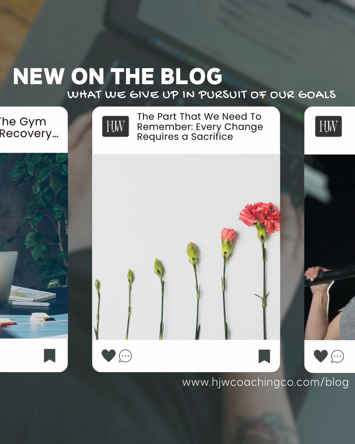 It&rsquo;s the truth we usually don&rsquo;t really consider when we make all these big (or small) goals for our health journey. ⁣
⁣
That with each shift in behavior, each decision we make - it likely has a sacrifice of some kind that comes along with