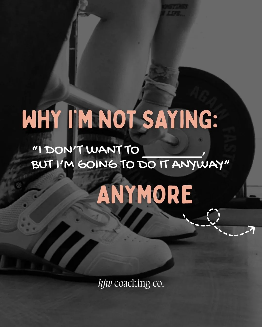 Sometimes a little shift in HOW you say things can make a huge impact on how you FEEL about them. ⁣
⁣
𝗗𝗠 𝗺𝗲 &ldquo;𝗢𝗧𝗙&rdquo; to join the OFF THE FEED email list where we talk about things like this each week. ⁣
⁣
XOXO ⁣
HJW⁣
⁣
#simplifyhealth