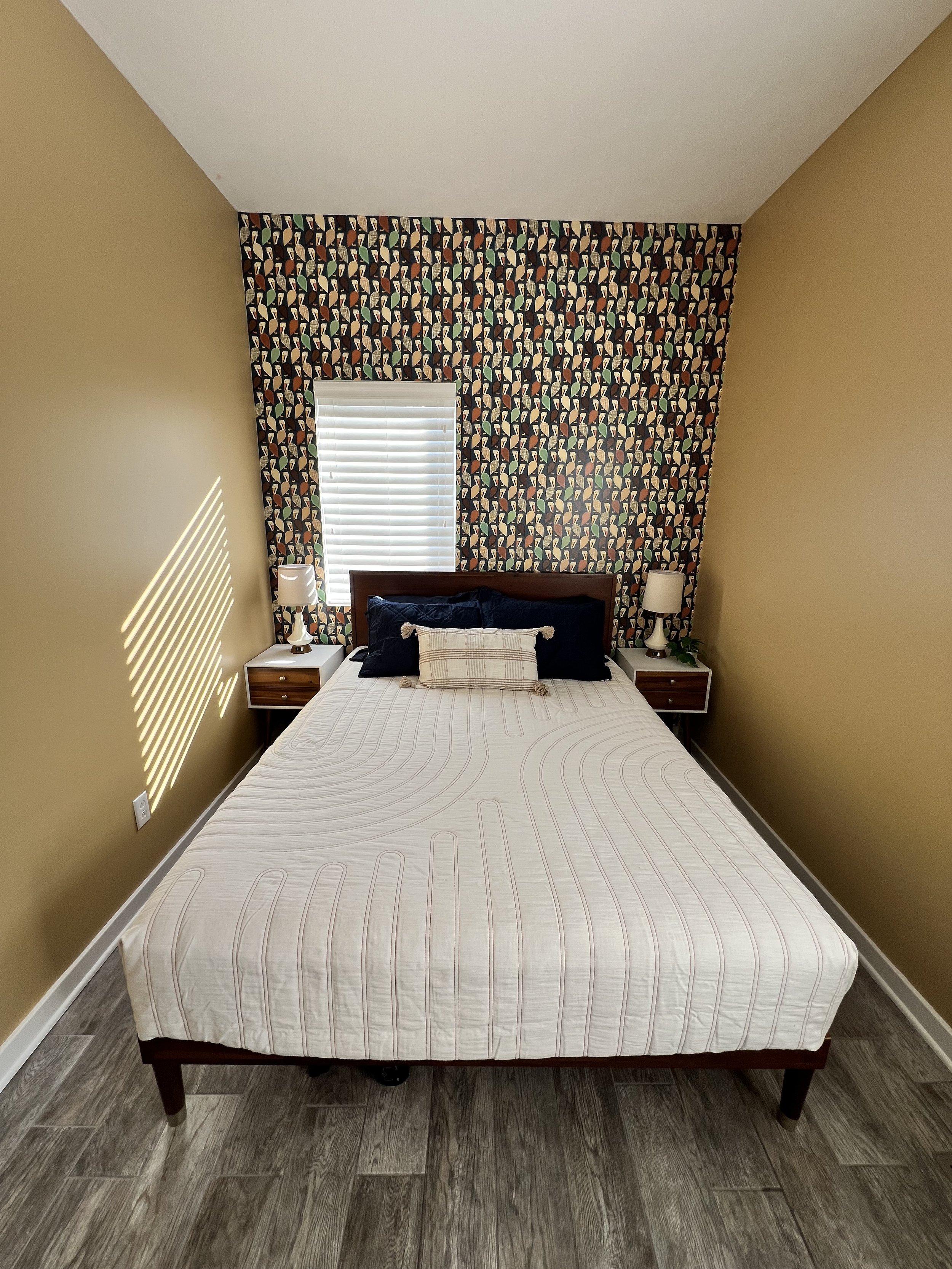 Main floor Queen Bedroom (The Pelican Room)