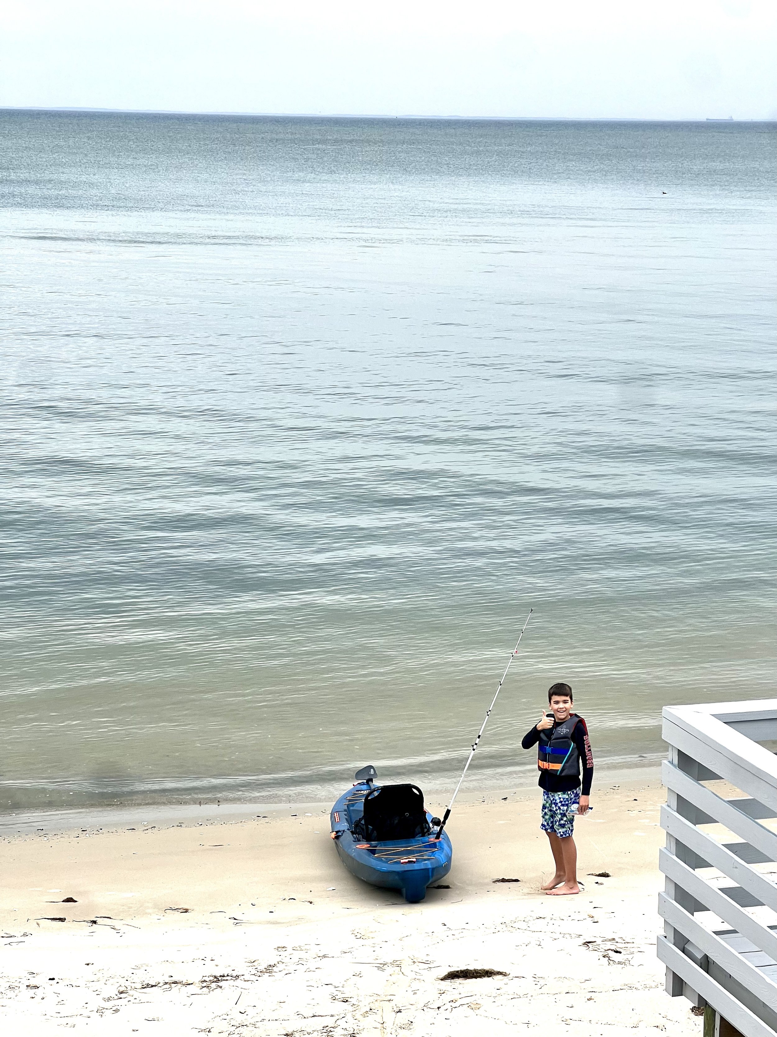 Kayaking and Fishing