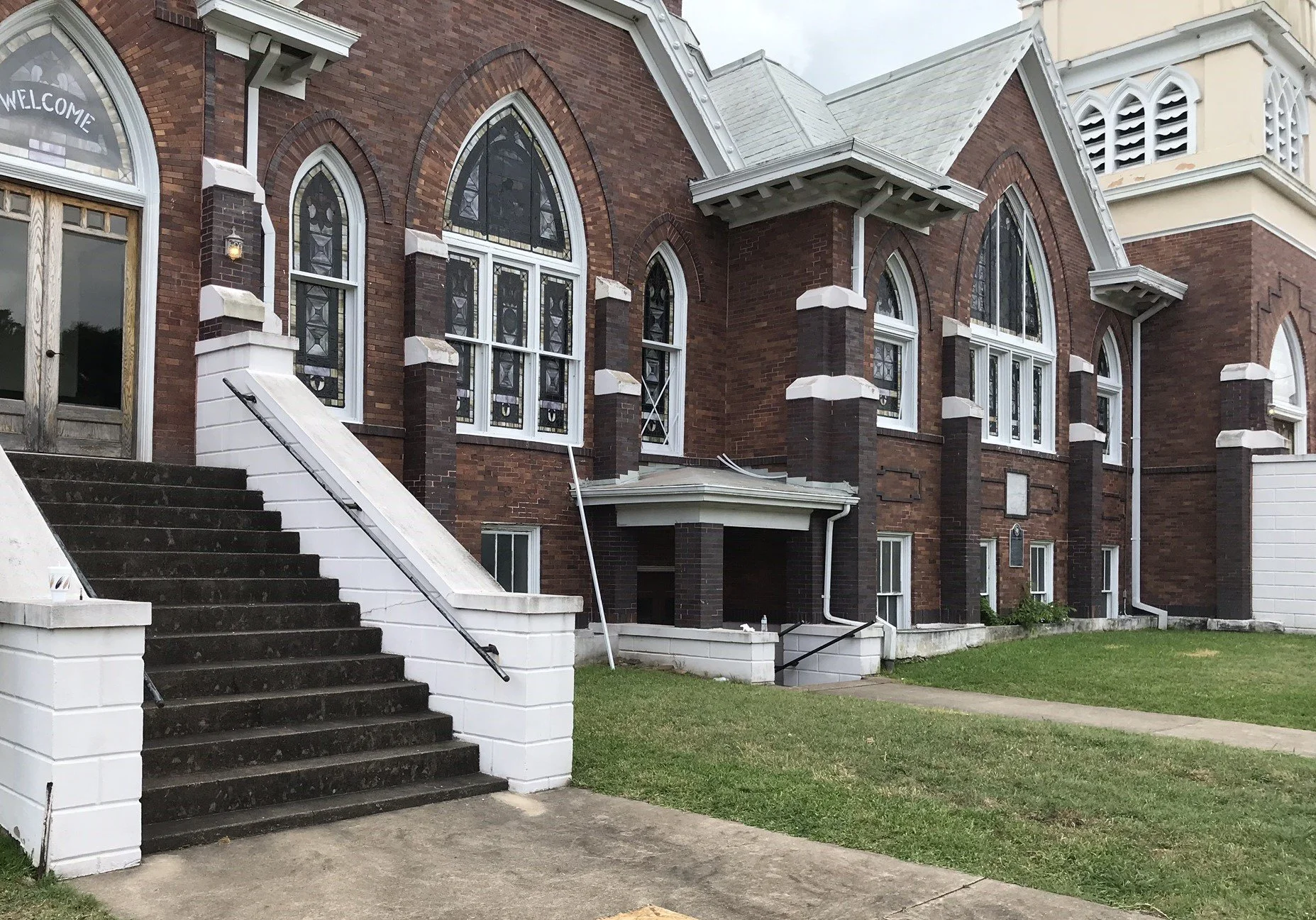 "I’m perfectly happy with the job that has been done for us here.  I would recommend this crew to anyone that wants some work done on their stained-glass windows."  Larry R, TX 