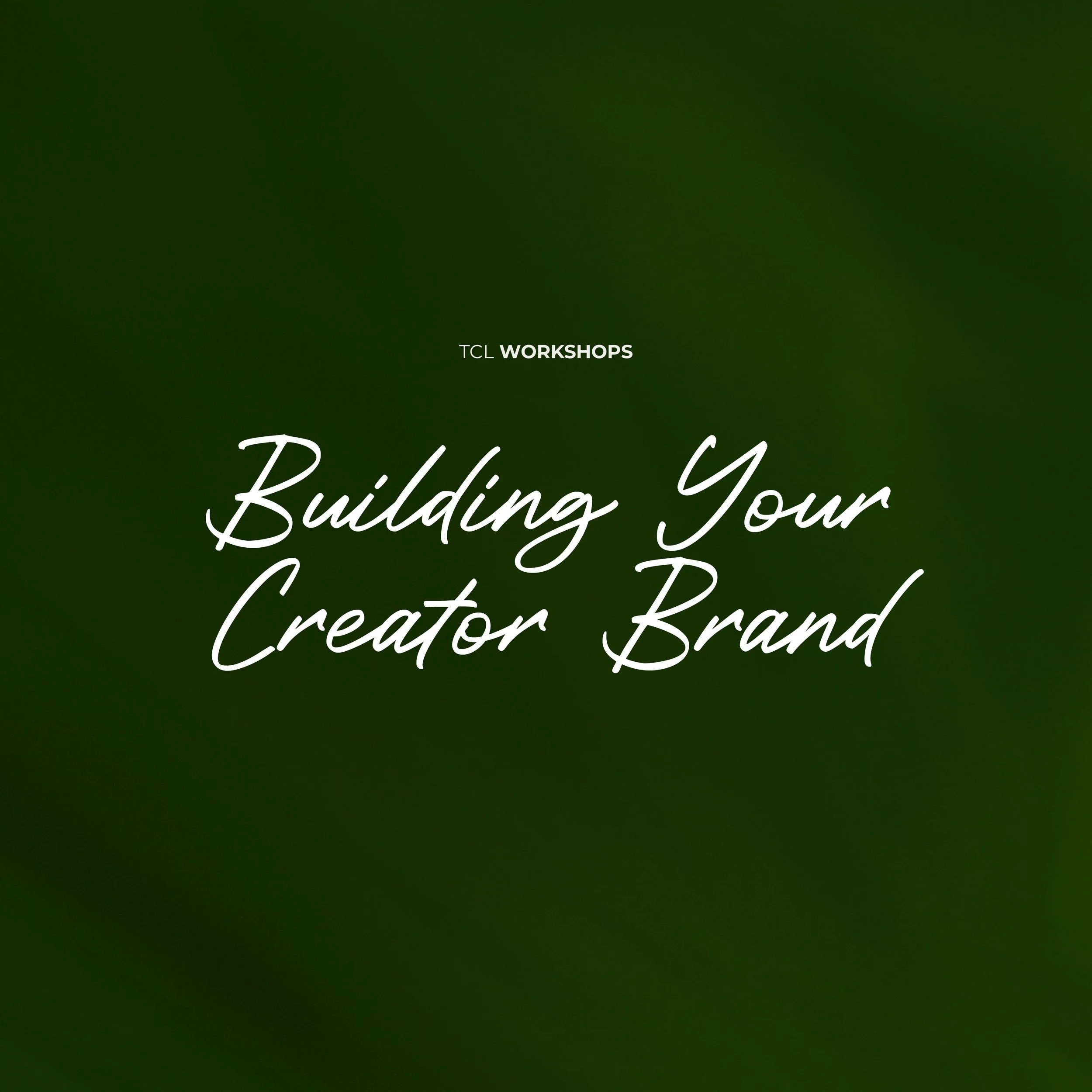 Building Your Creator Brand