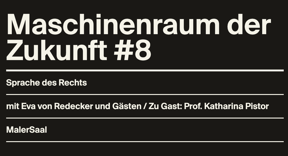 Maschinenraum der Zukunft