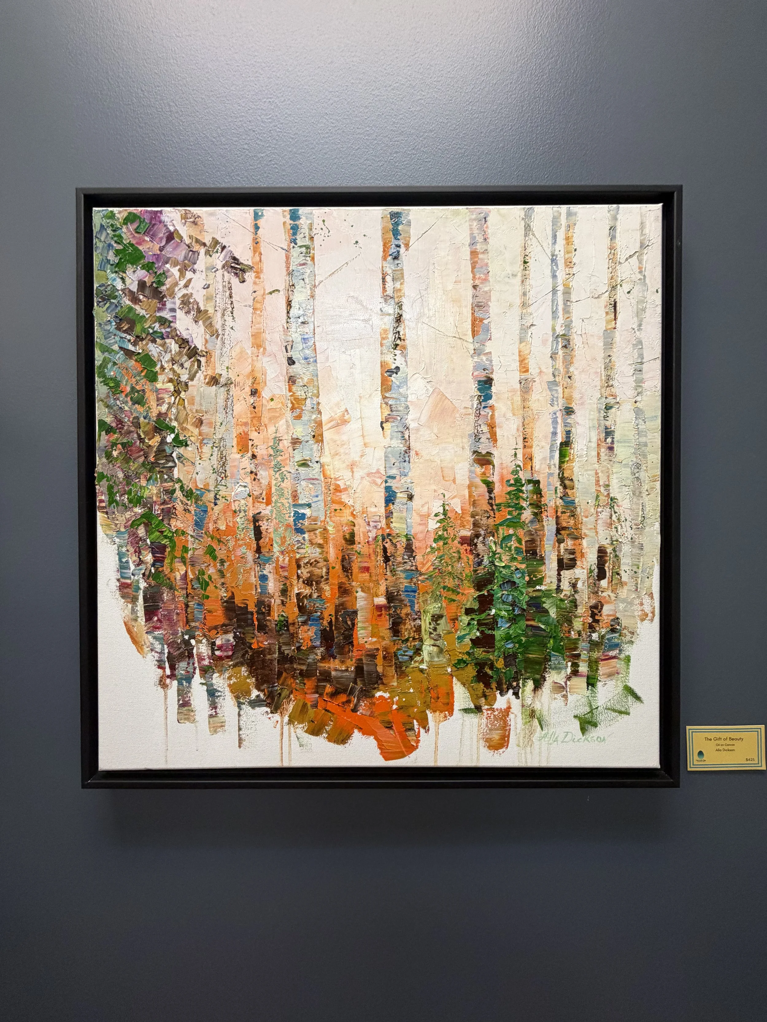 Framed Painting by Alla Dickson