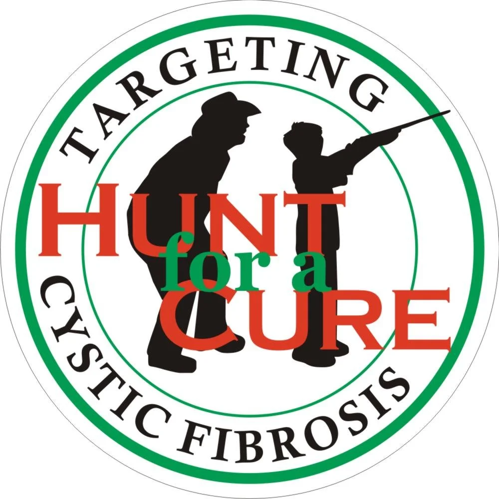 hunt for a cure - targeting cystic fibrosis logo