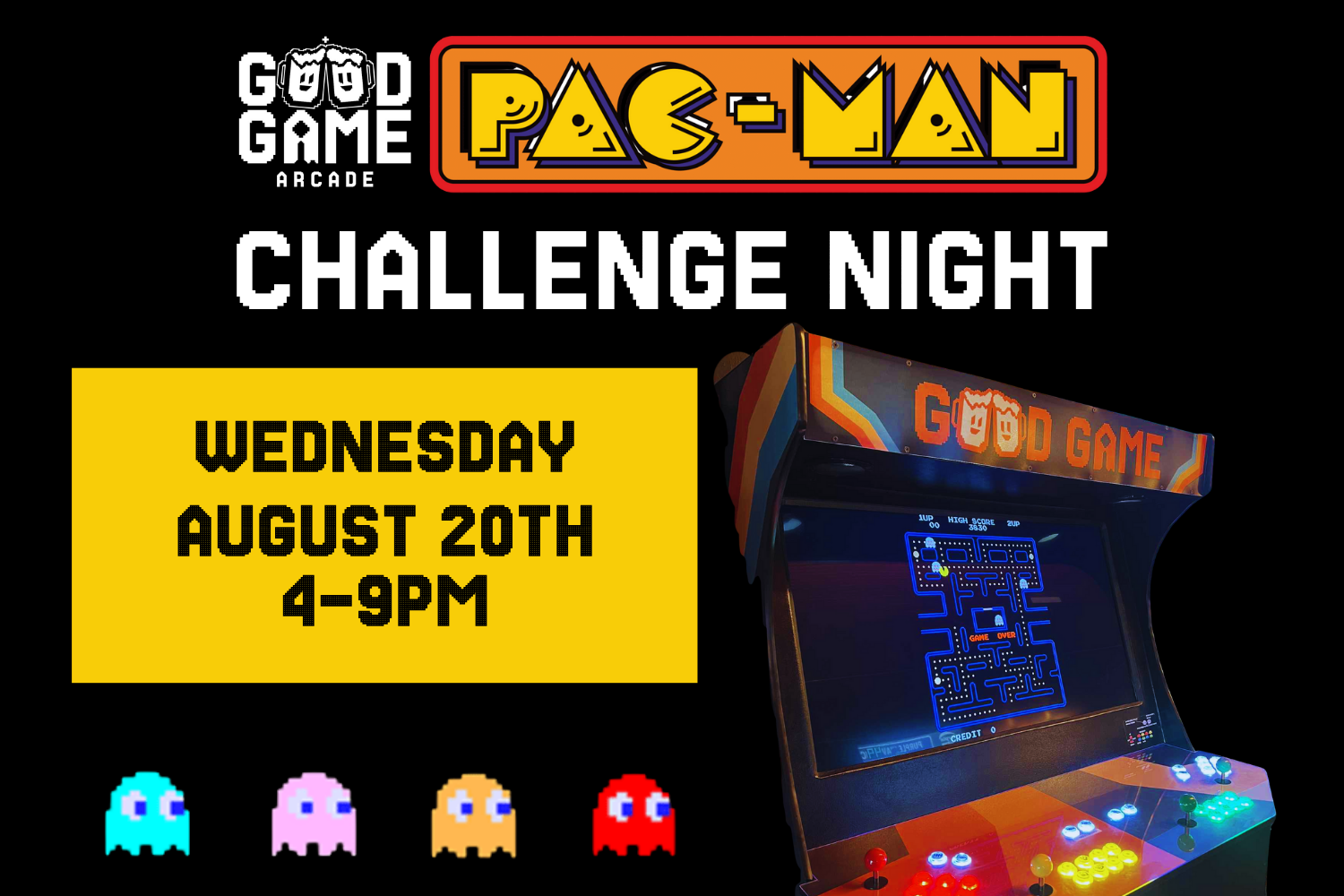 PAC-MAN CHALLENGE NIGHT