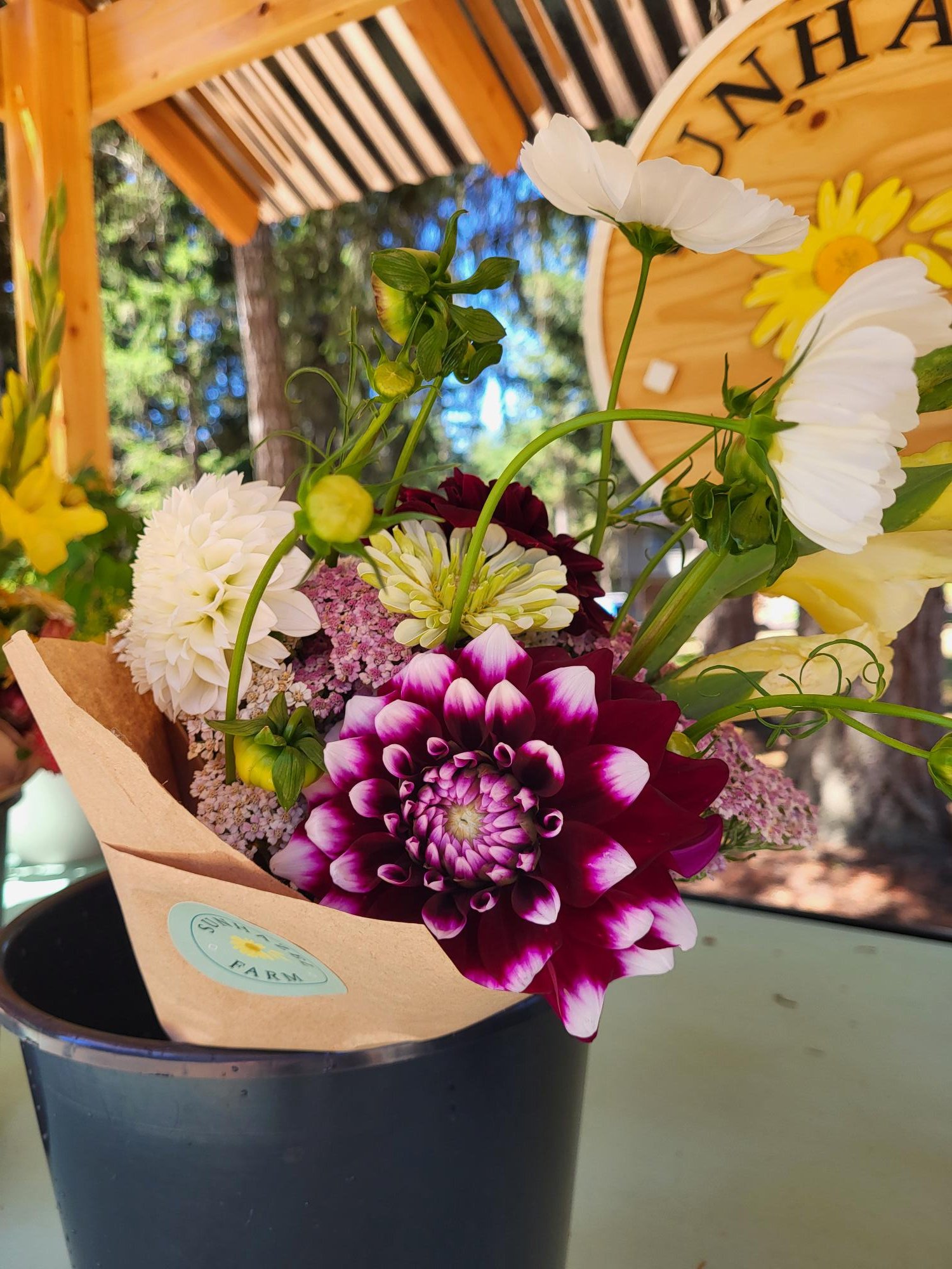 Roadside Cart Bouquet