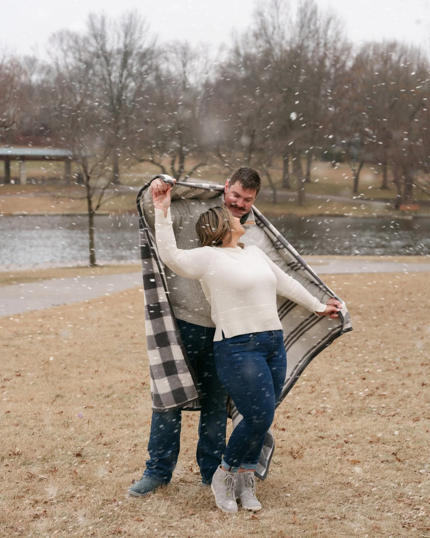 Brrrr! I get frostbite just looking at these photos! 😂

It was only fitting that it snowed at the beginning of C + A's wedding week. The universe approves! 

Happy wedding week! I will see you two soon 🥰