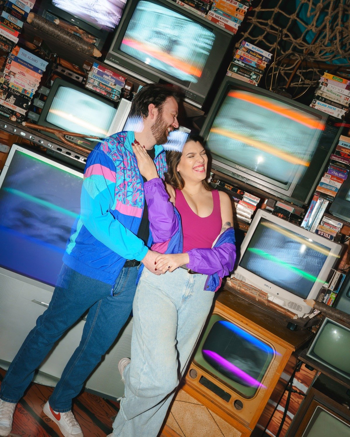 Who was going to tell me that National Retro Day exists?! 

I will be celebrating today with this rad take on an engagement session courtesy of C + S and their unique vintage vibe! We had so much fun exploring Atlas9 for this shoot! The staff: SO KIN