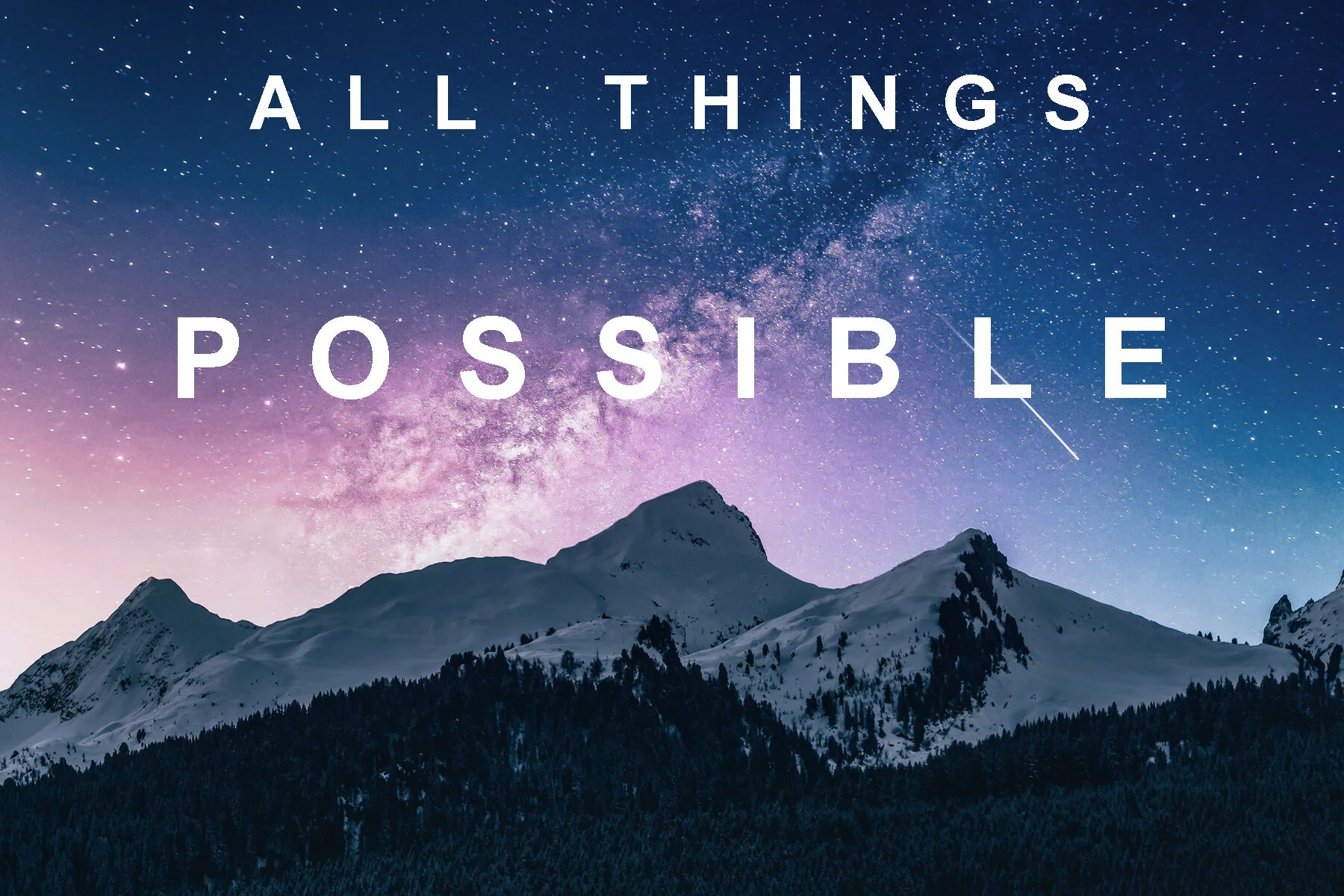 All Things Possible: Justice