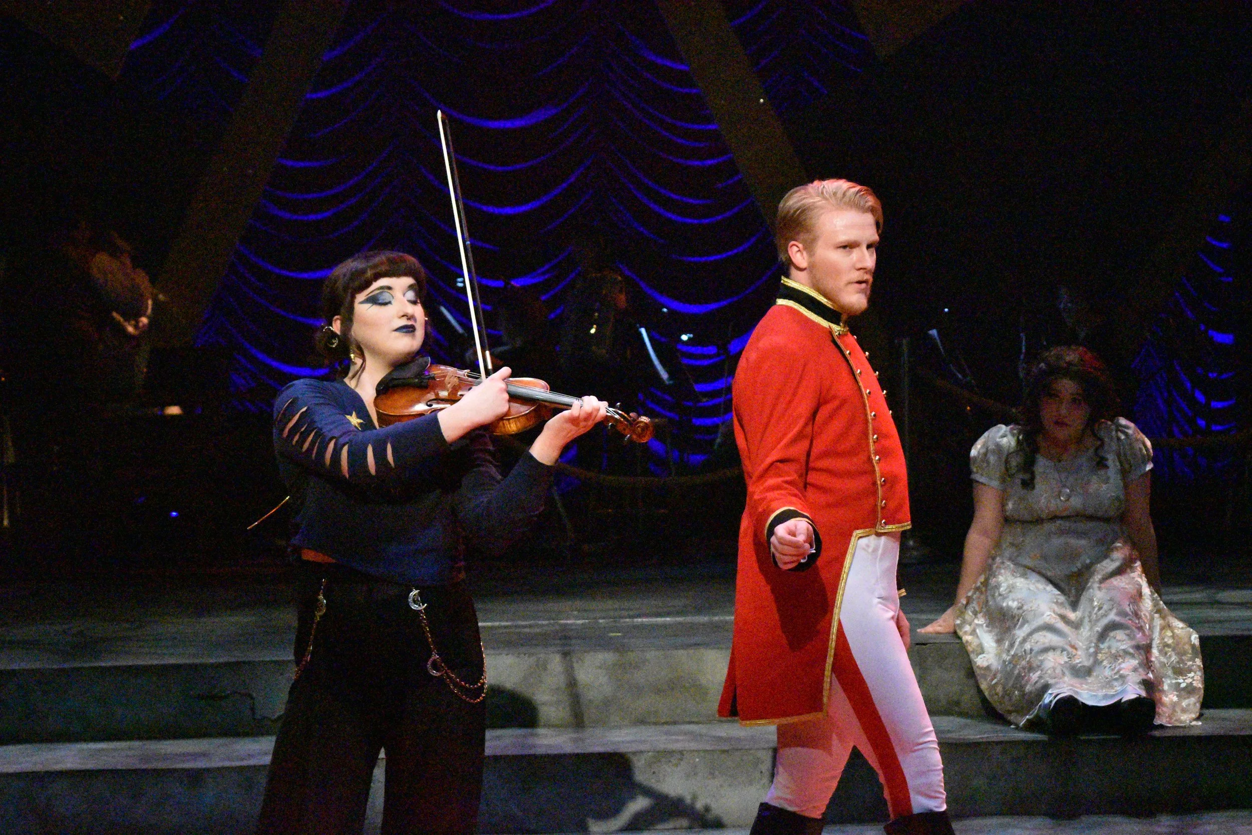 [ Natasha, Pierre, and The Great Comet of 1812 ]


Photos By: Morgan Ryals.

Director: Thomas Jacobsen.

Music Director: Patrick Russell.

Technical Director: Scott Boyle.

Choreographer: LilaAnn Coates White.

Dance Captain: Faith Fausone.

Scenic D