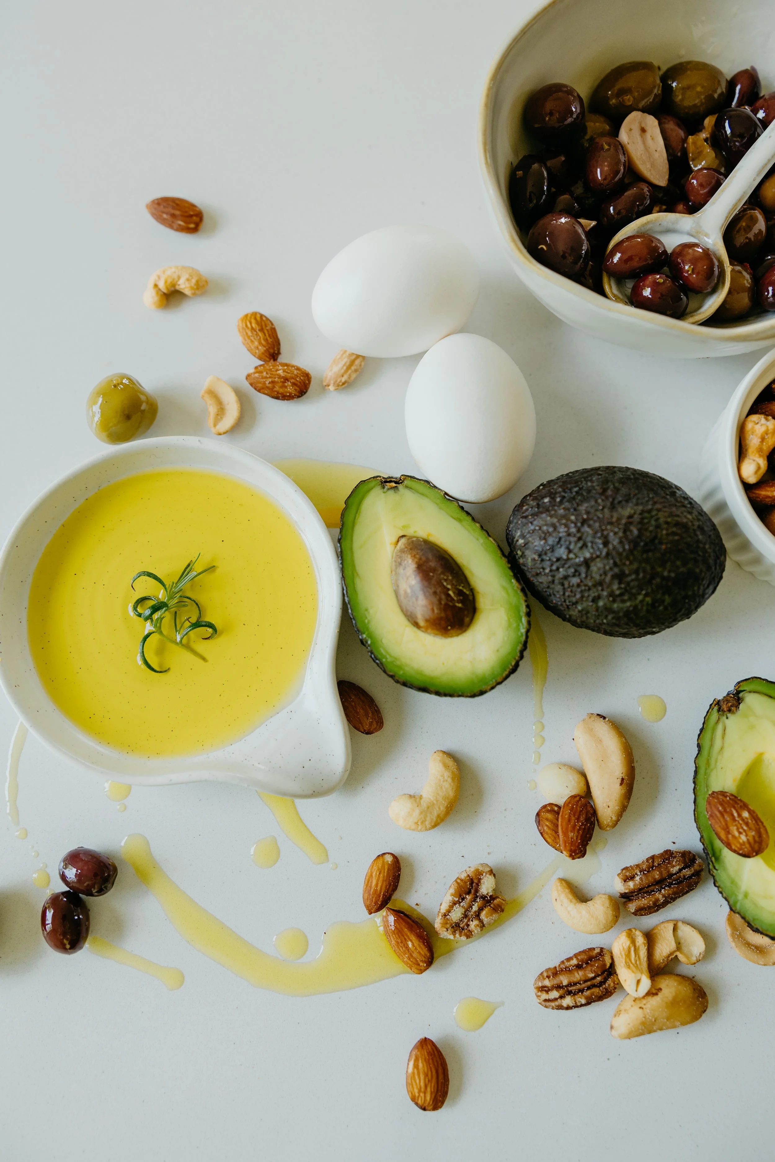 Aliments de la diète méditerranéenne favorisant la santé cardiovasculaire et la gestion du cholestérol