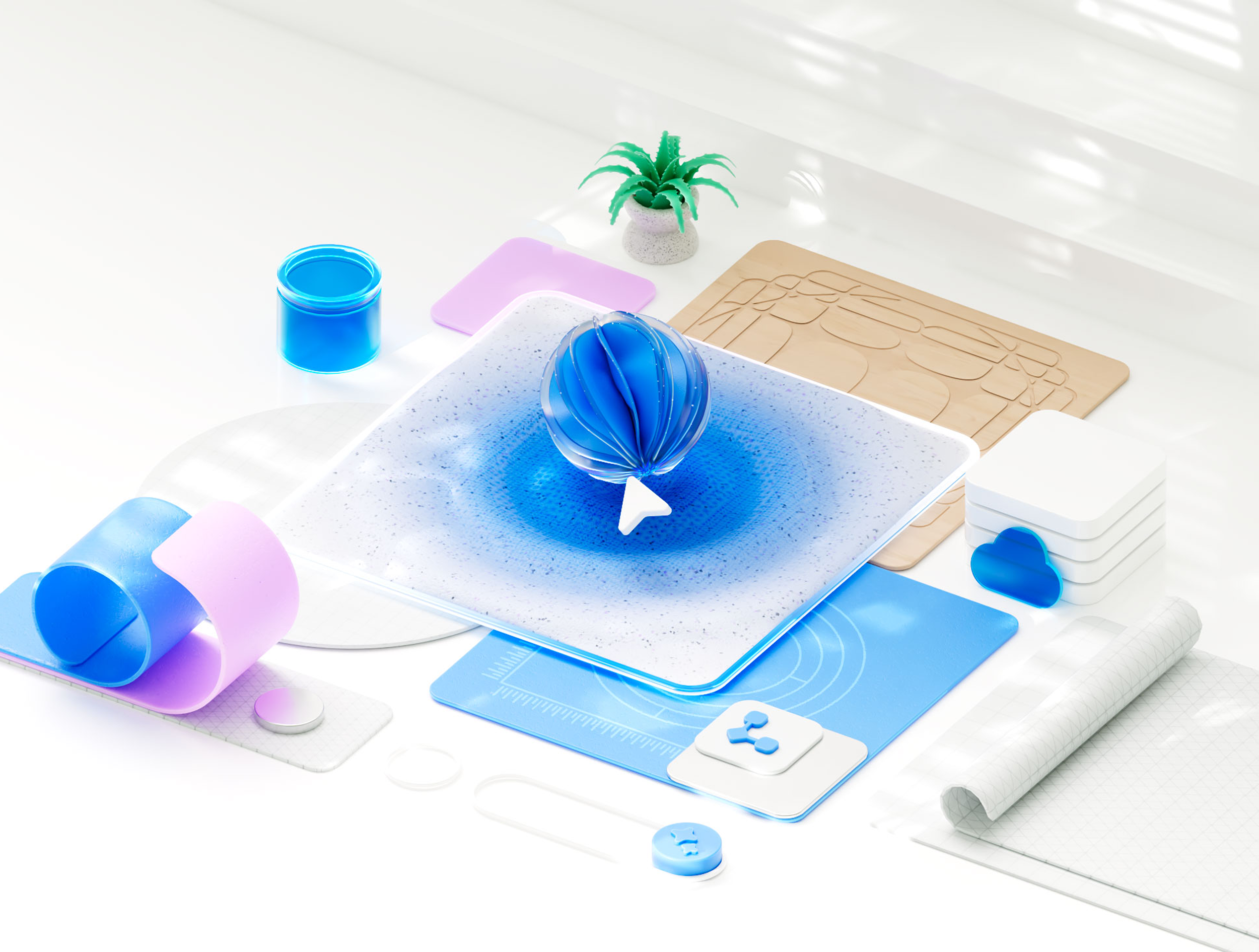 Azure Product →  Product Illustration