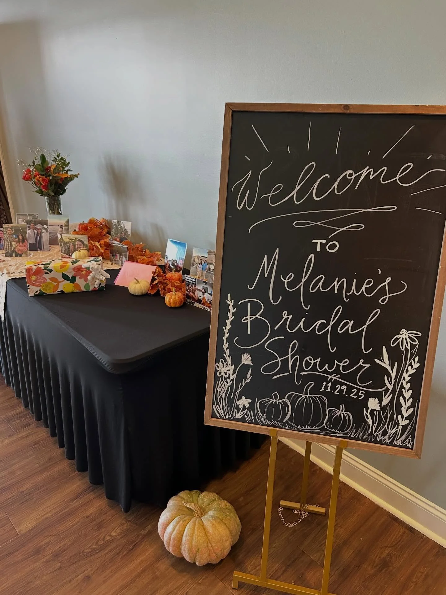 Loved showering my cousin and her fianc&eacute; yesterday! Just about 40 days to go until they say I do! Congrats @melaniecaillouet &amp; Chris!