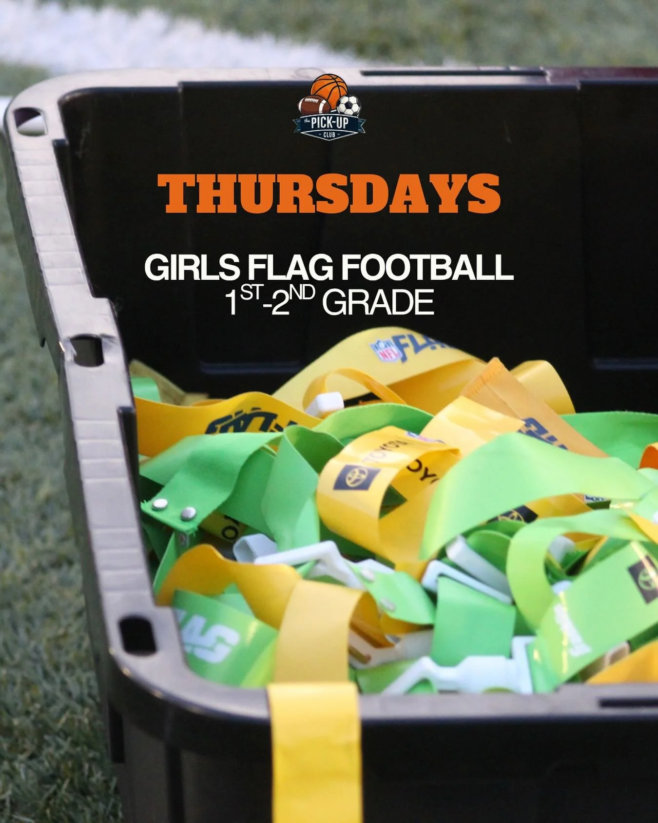 🏈 Girls rule the field this fall 

1st-2nd graders, join us Thursdays at 4:15PM in Summit for flag football fun. Link in bio to play!
