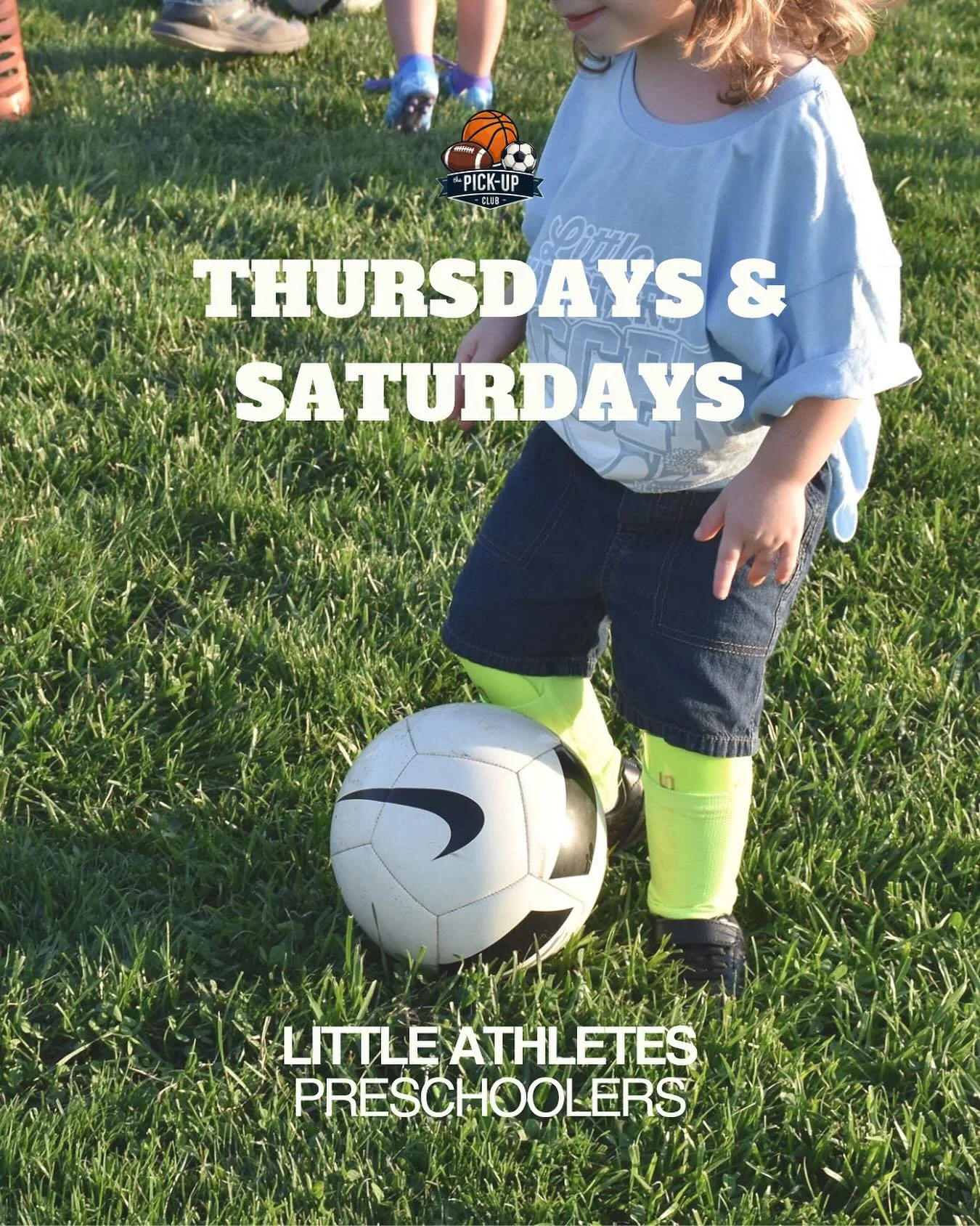 Little athletes, BIG fun! 🍂⚽️

Starting TOMORROW through the rest of fall, we're hosting pick-up games for the little ones every Thursday (3:30PM) &amp; Saturday (10AM) in Summit, NJ. Sign up via link in bio!