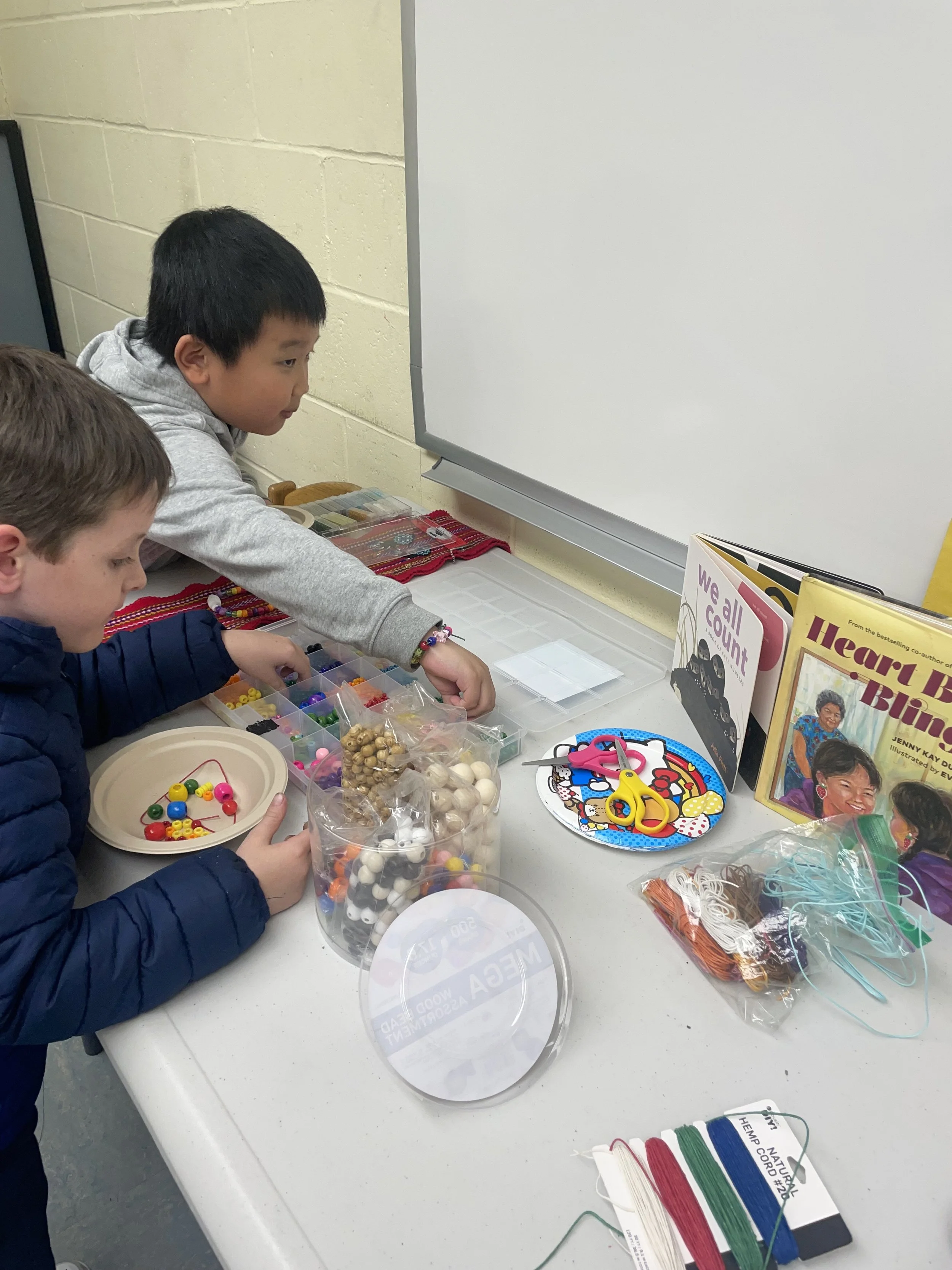 Beading Workshop with Urban Stages Outreach 2025