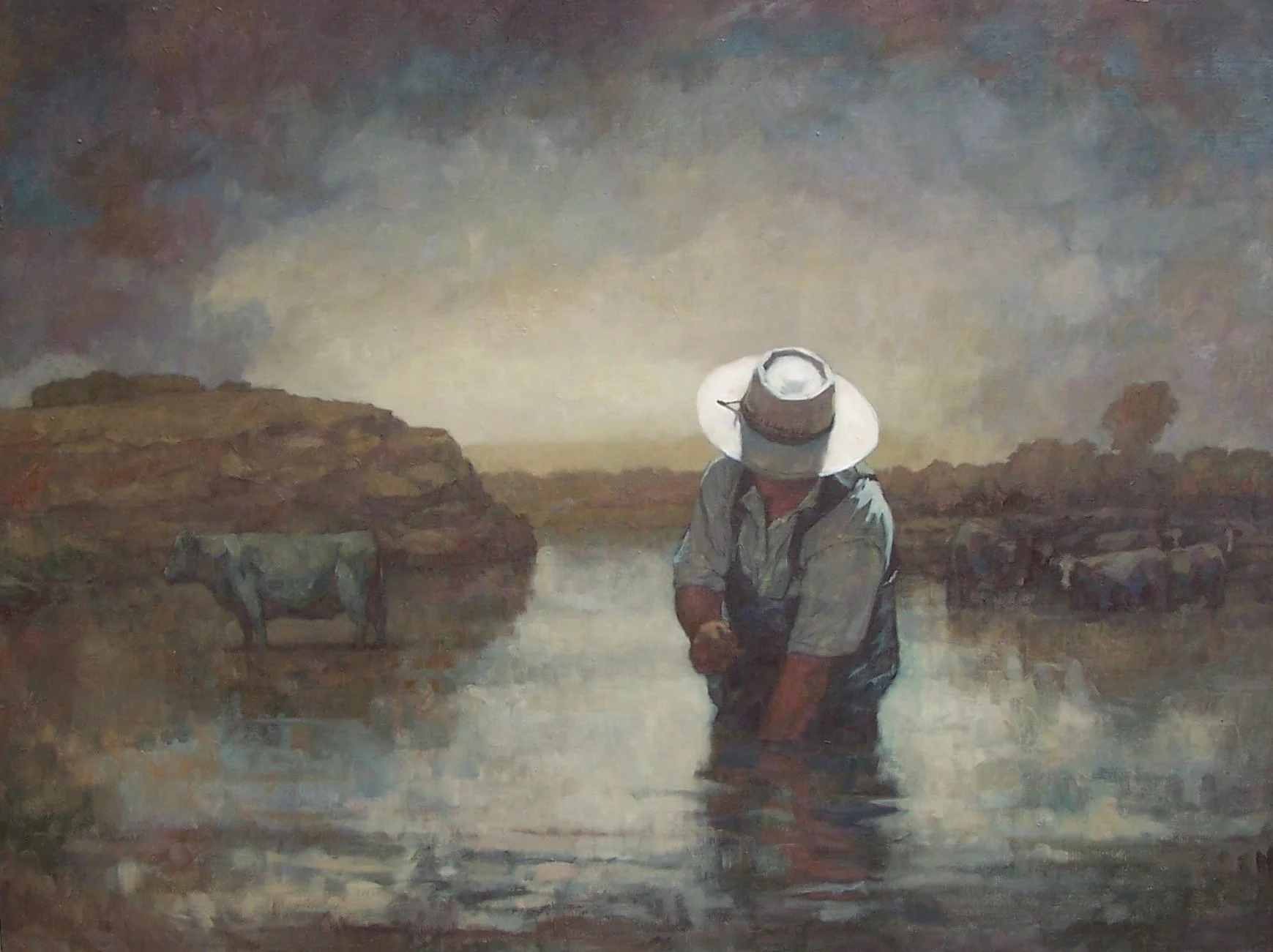 Gatherer with White Hat