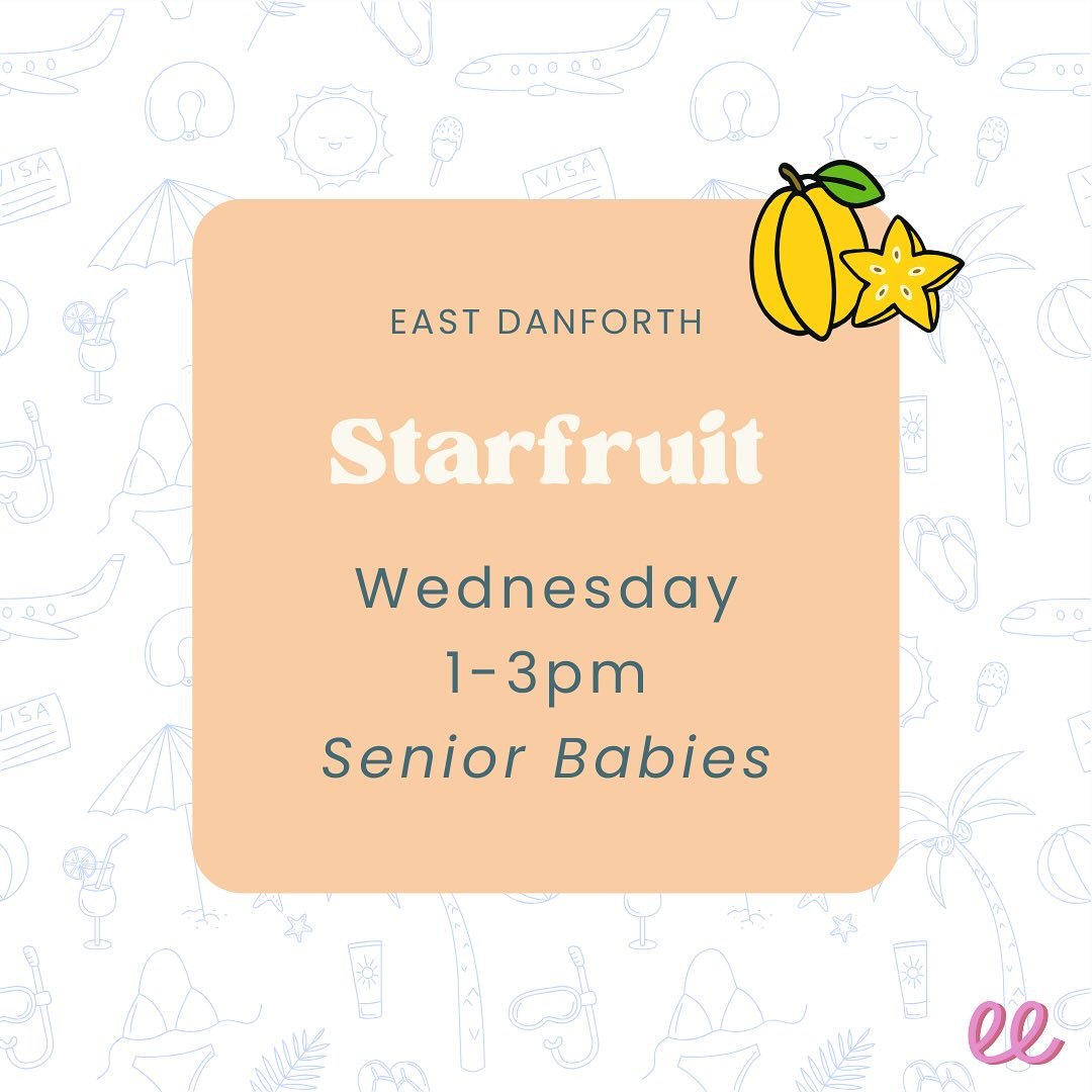 ✨ Sneak peek time! ✨
Our January groups are almost here &mdash; and the waitlist is now OPEN on our website! We went with fun, tropical names this session to warm up the chilly vibes ☃️

Here are just a few of the fun lineups coming your way:
🌾 Sand