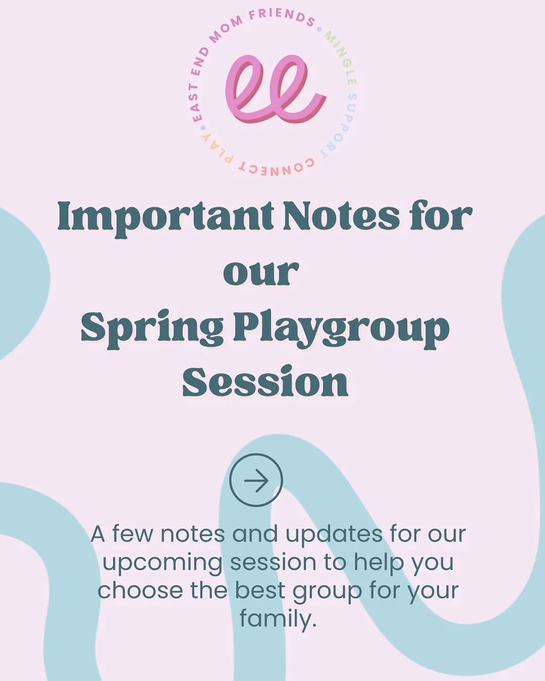 Spring sign-ups go live Monday! 🌸
We&rsquo;ve been getting lots of great questions, so here are a few quick answers before you book:

✨ Twin families are never charged double
✨ Beaches groups may include Upper Beaches meetups for better spaces
✨ Few