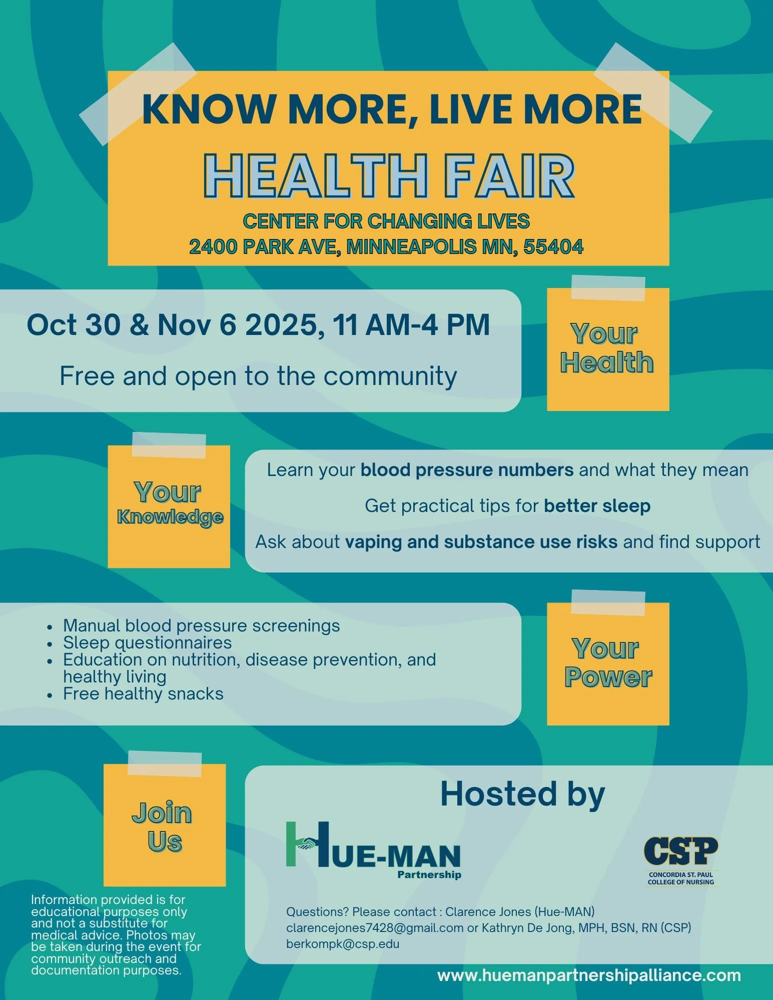 Health Fair poster - Hue-MAN and Concordia.jpg