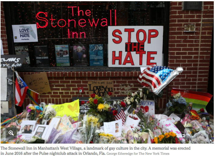 Stonewall Inn Project to Preserve Stories Behind a Gay Rights Monument