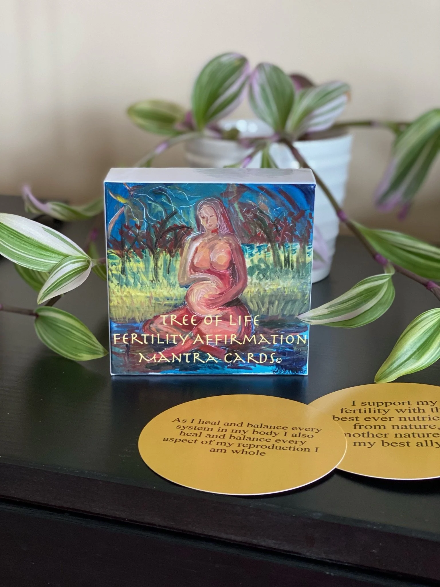 Tree of Life Fertility Affirmation Cards