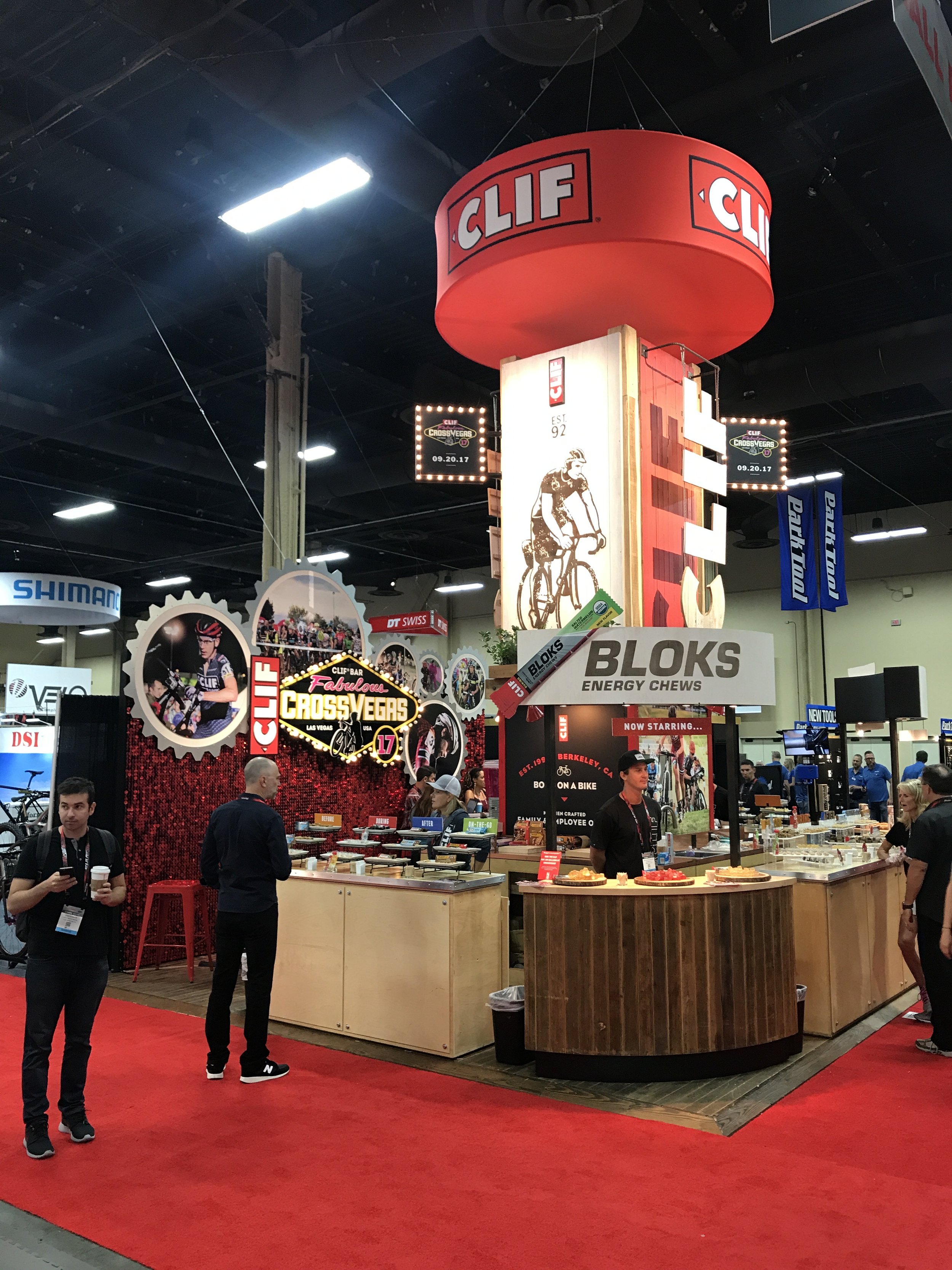 Interbike 20x20 Booth overview shot