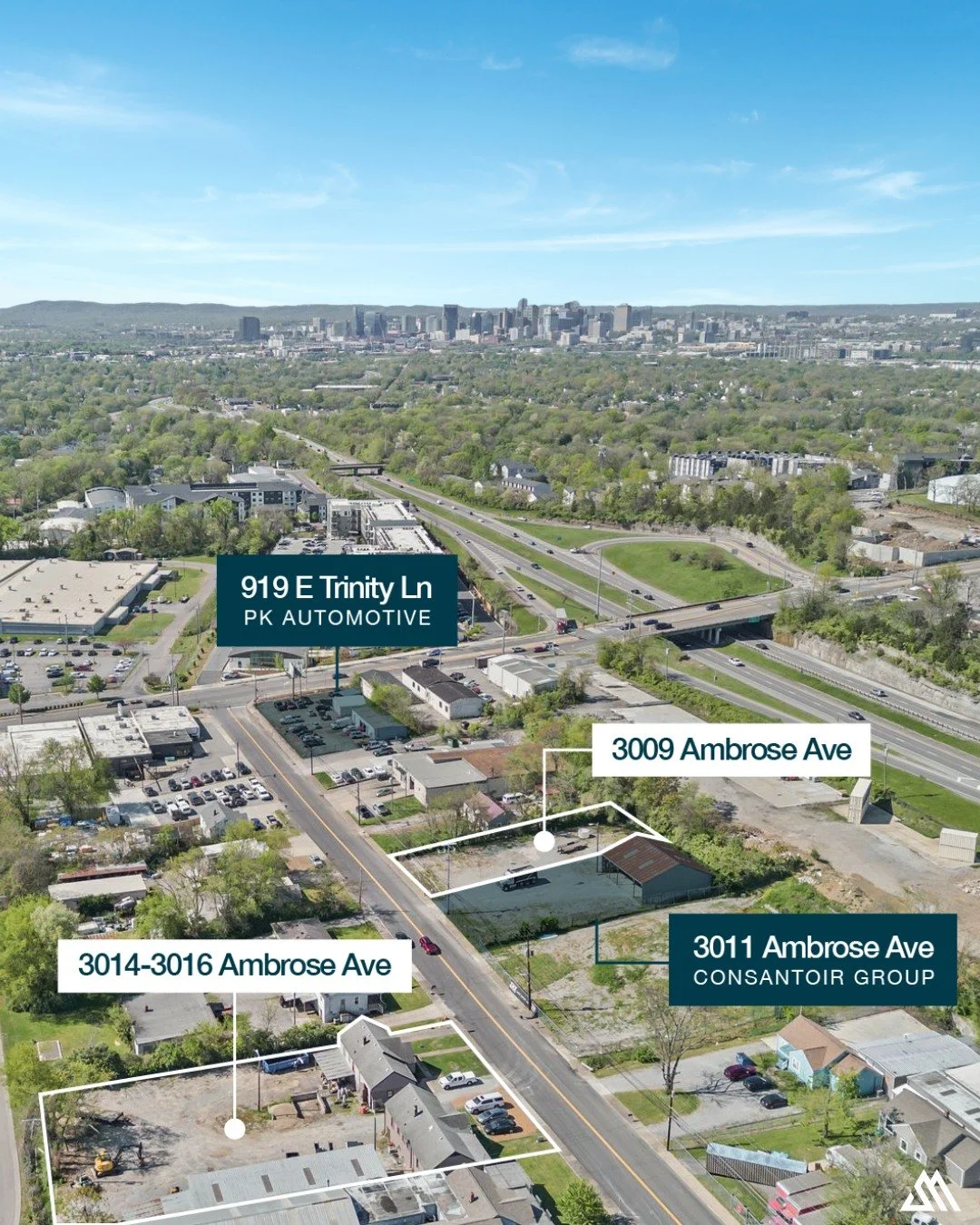 Now leased in East Nashville: 919 E Trinity Ln (PK Automotive) and 3011 Ambrose Ave (Consantoir Group). Congrats to everyone involved in these deals! 👏

Looking for outdoor storage, office, or warehouse space in this area? Three properties remain av