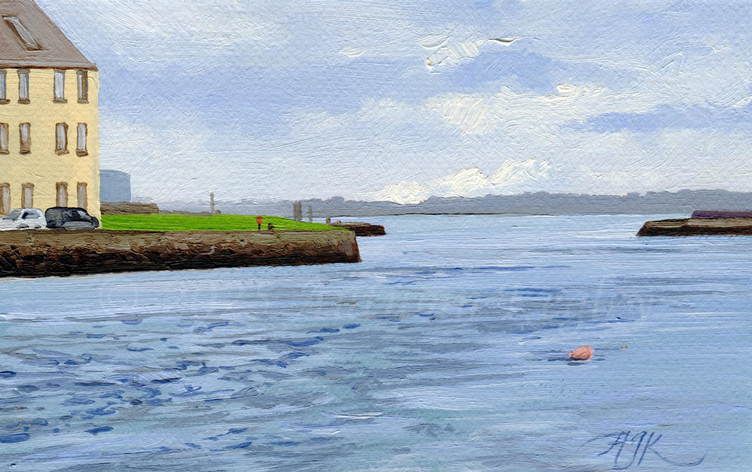 Long Walk at Sunrise