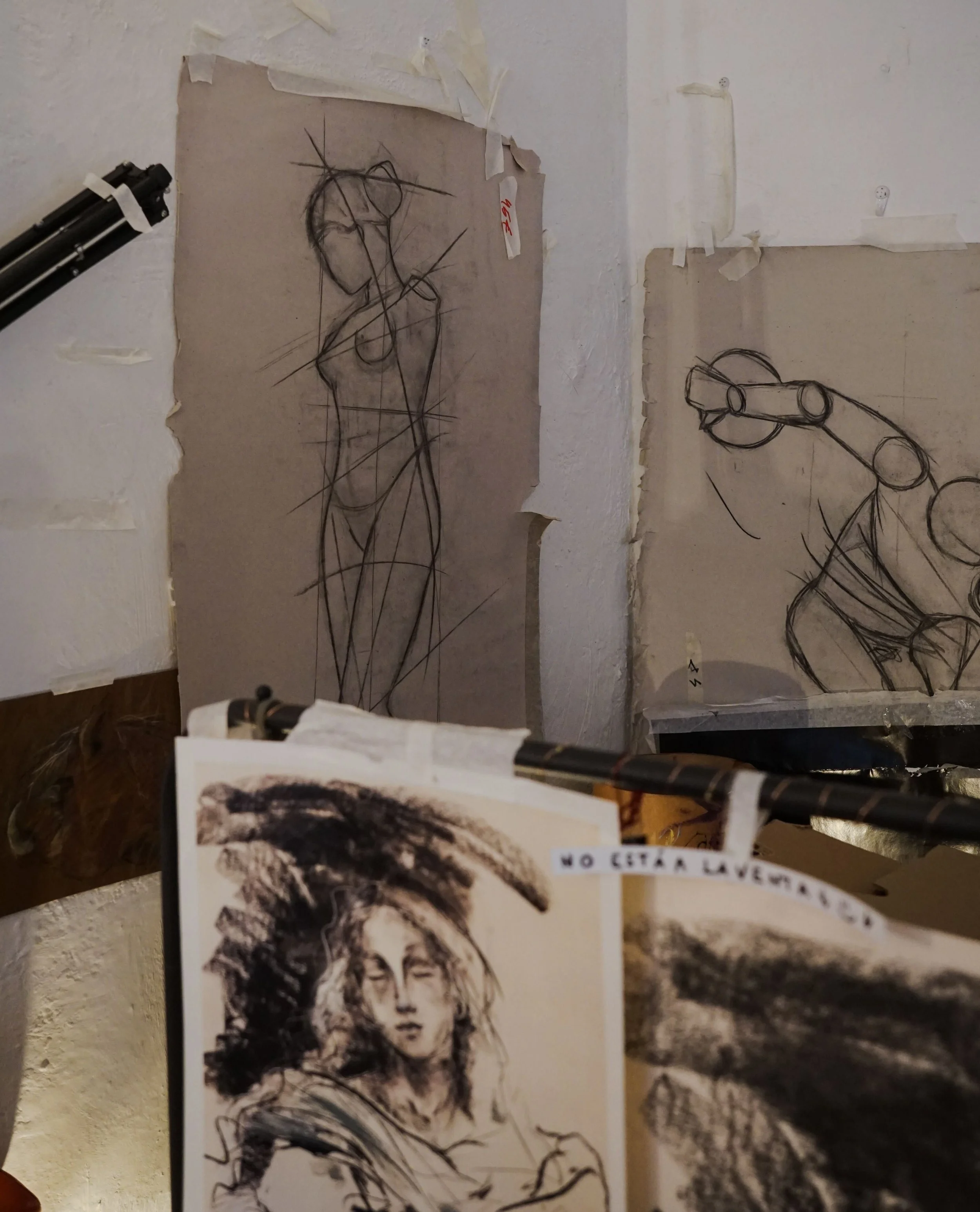 Life-Drawing Studio, Aug. 24