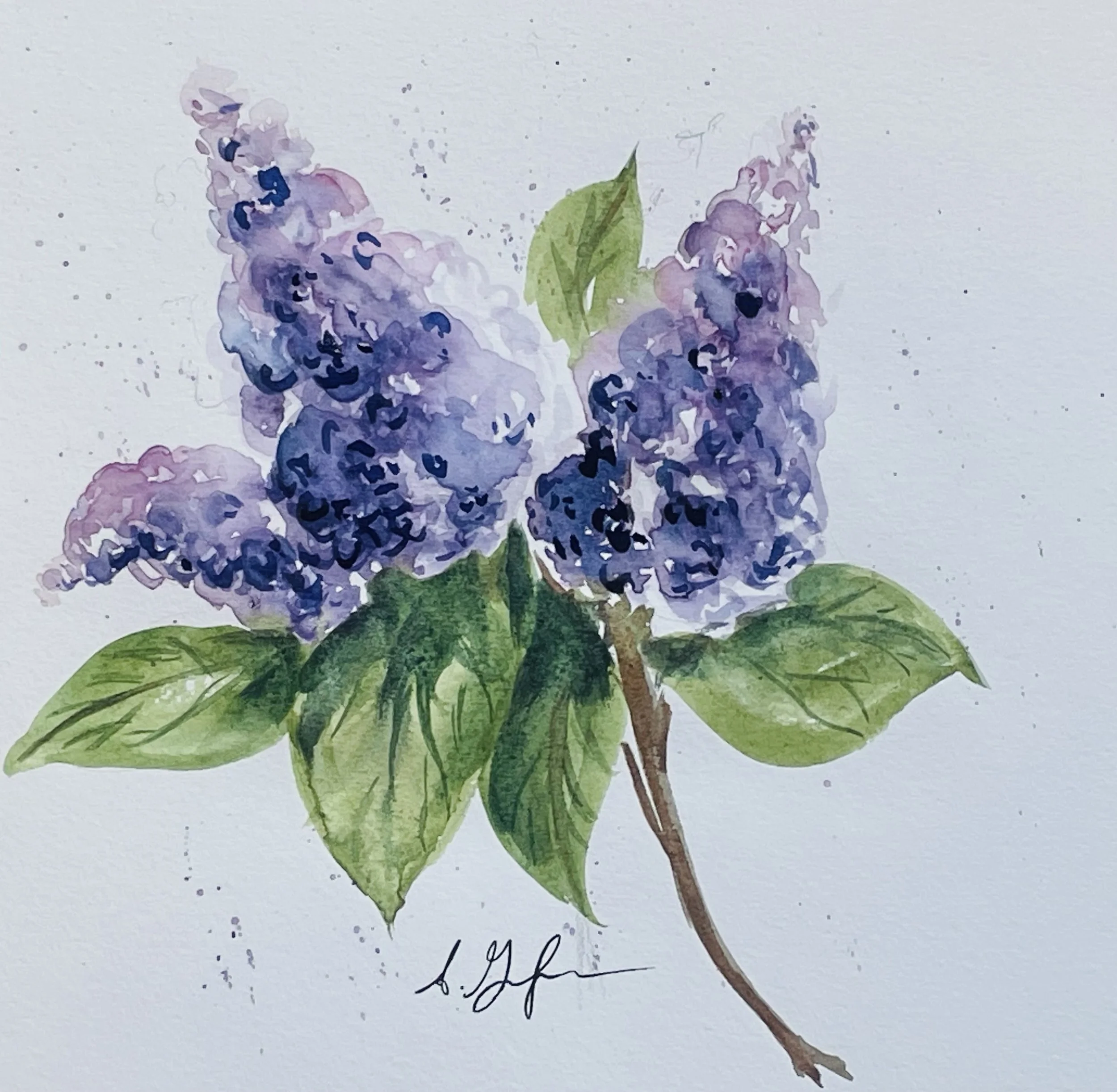 Settle Into Spring - Watercolor Class Series
