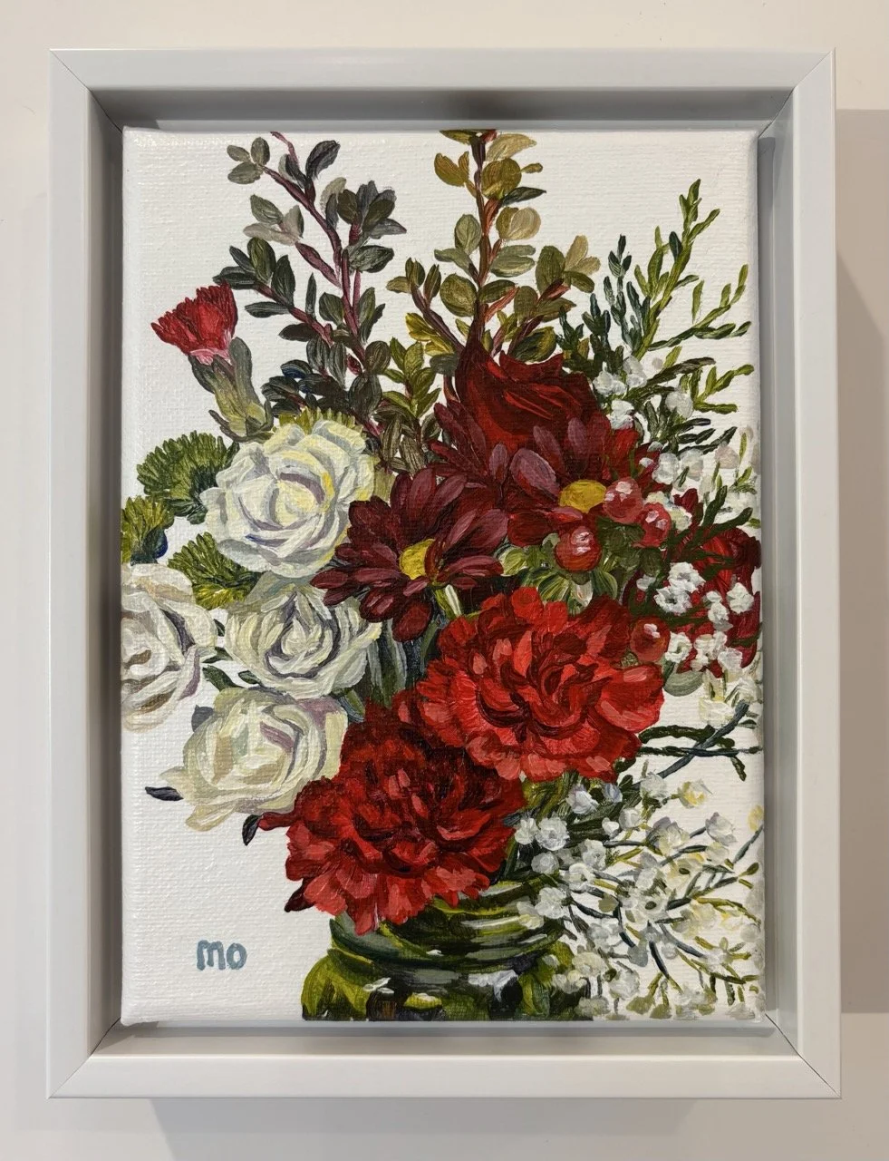 Carnations and Roses
