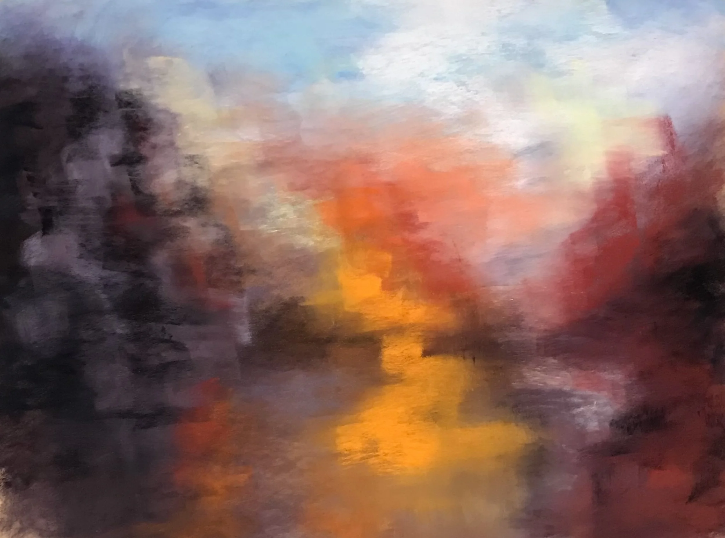 Spring Landscapes in Pastel