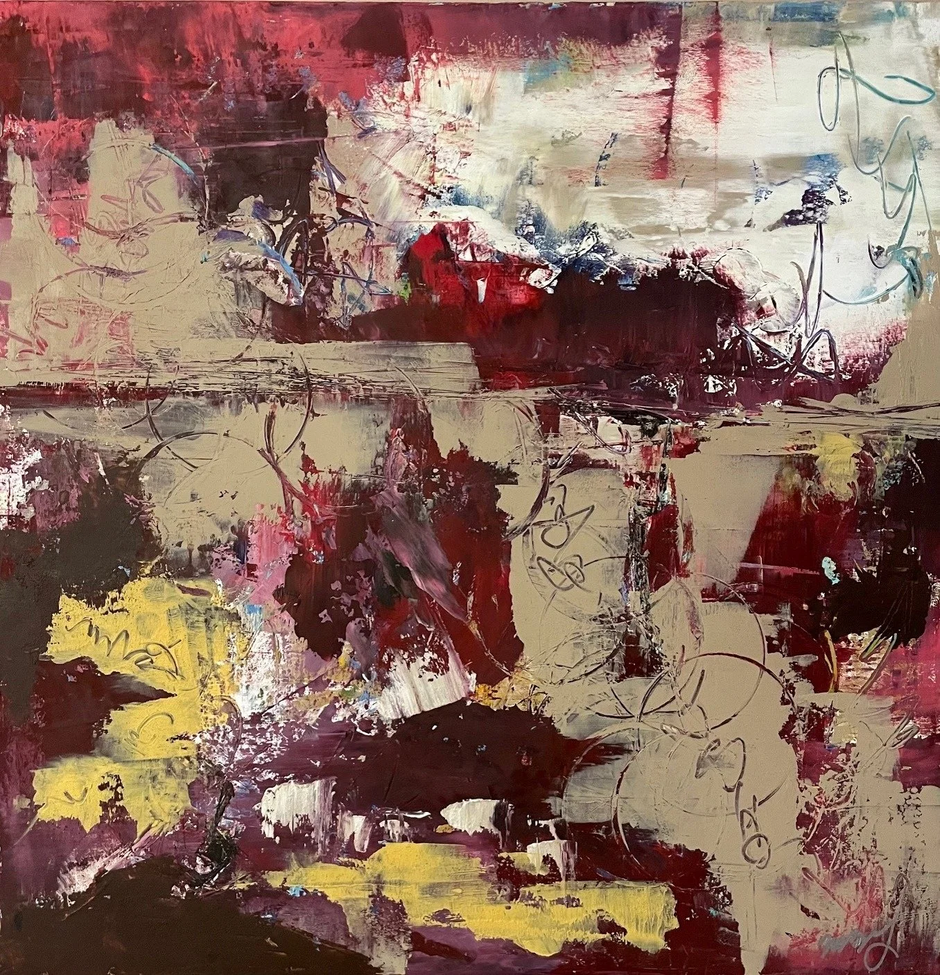 Red House in Morning