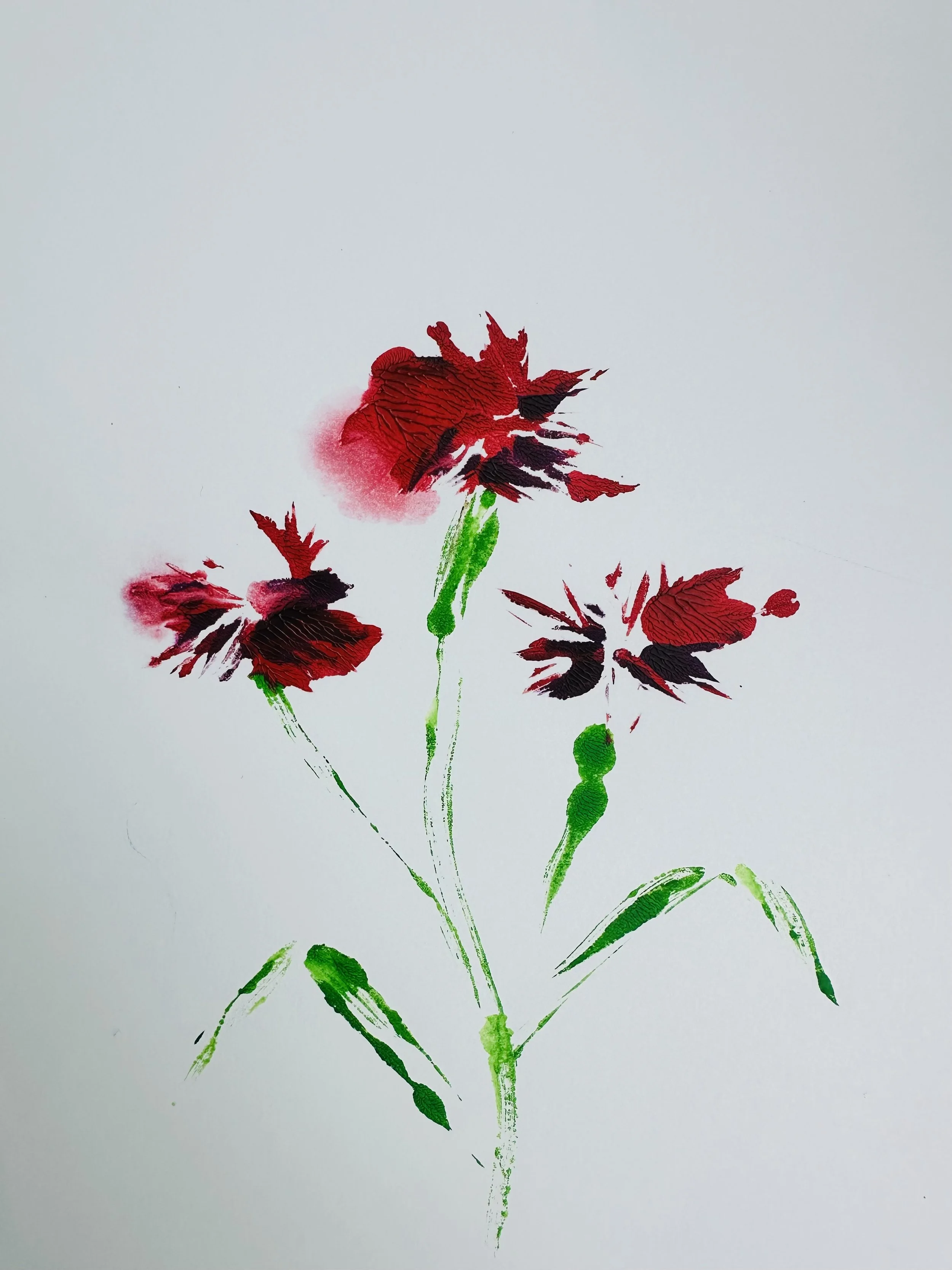 Parent-Child Monoprinting Workshop with Rachel MacKenna, July 28