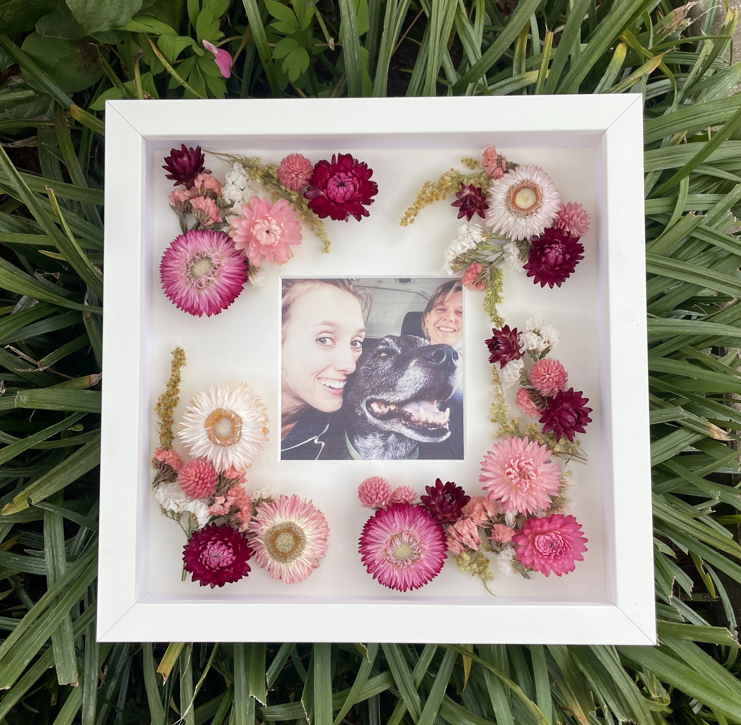 Moms, Mimosas,  & Making Framed Art