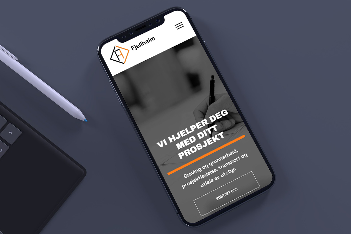 Nettsider for Fjellheim Prosjekt