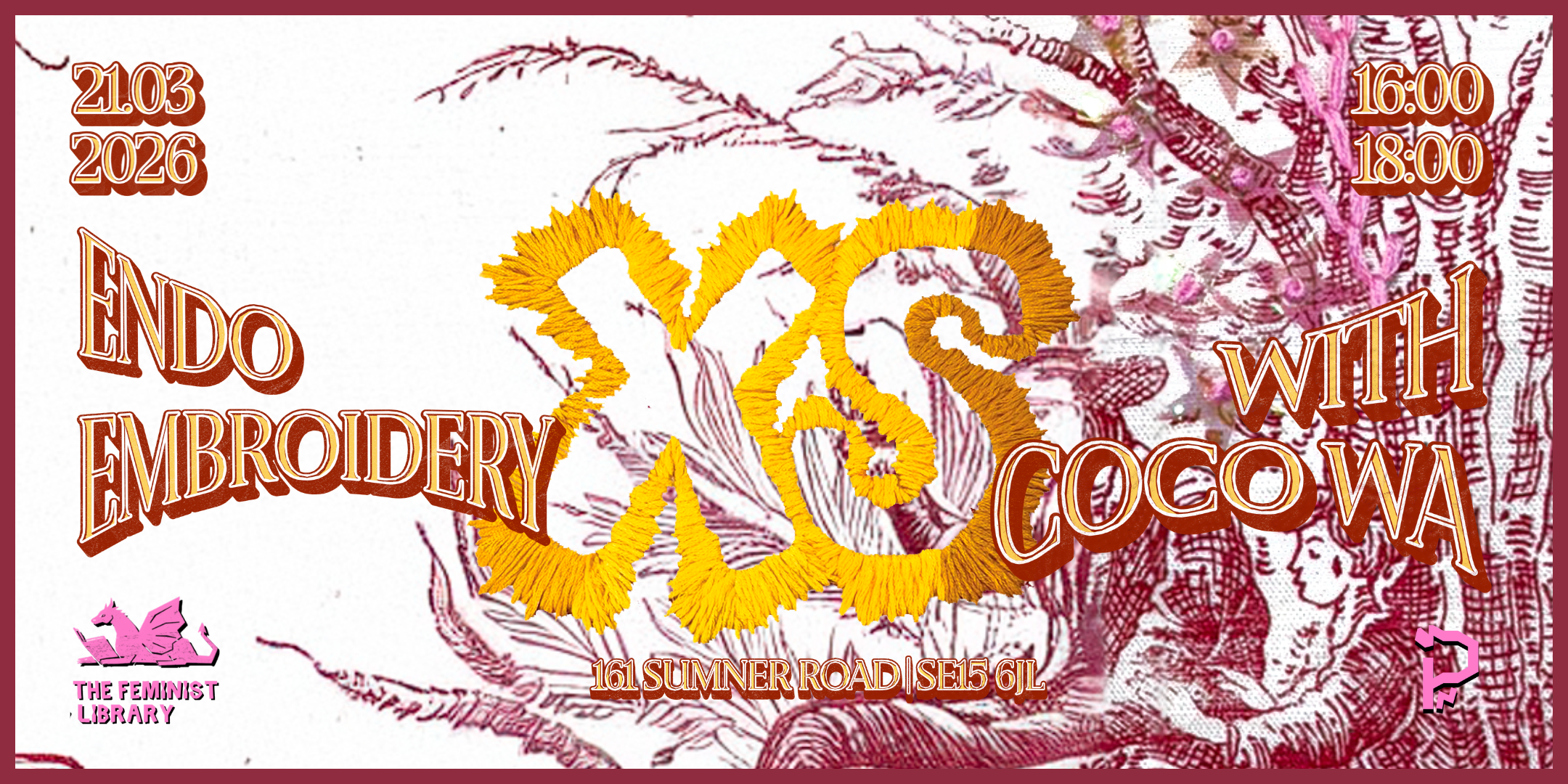 'XS' | Endo-Embroidery with Coco Warner-Allen