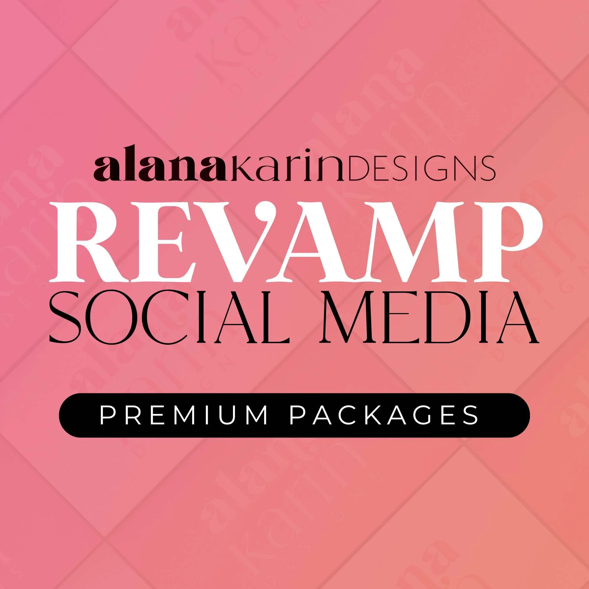 The Revamp Social Media Package
