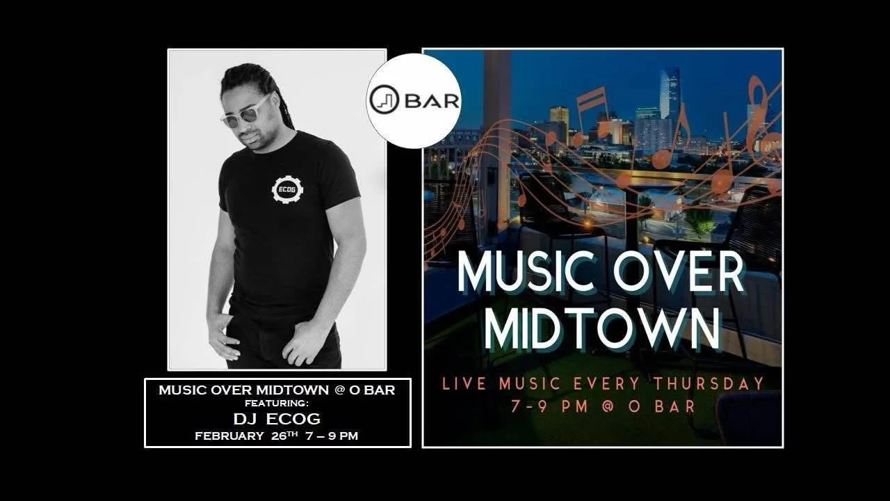 Tomorrow I&rsquo;m vibin out in okc! 
#djecog #okc #thursdaynight