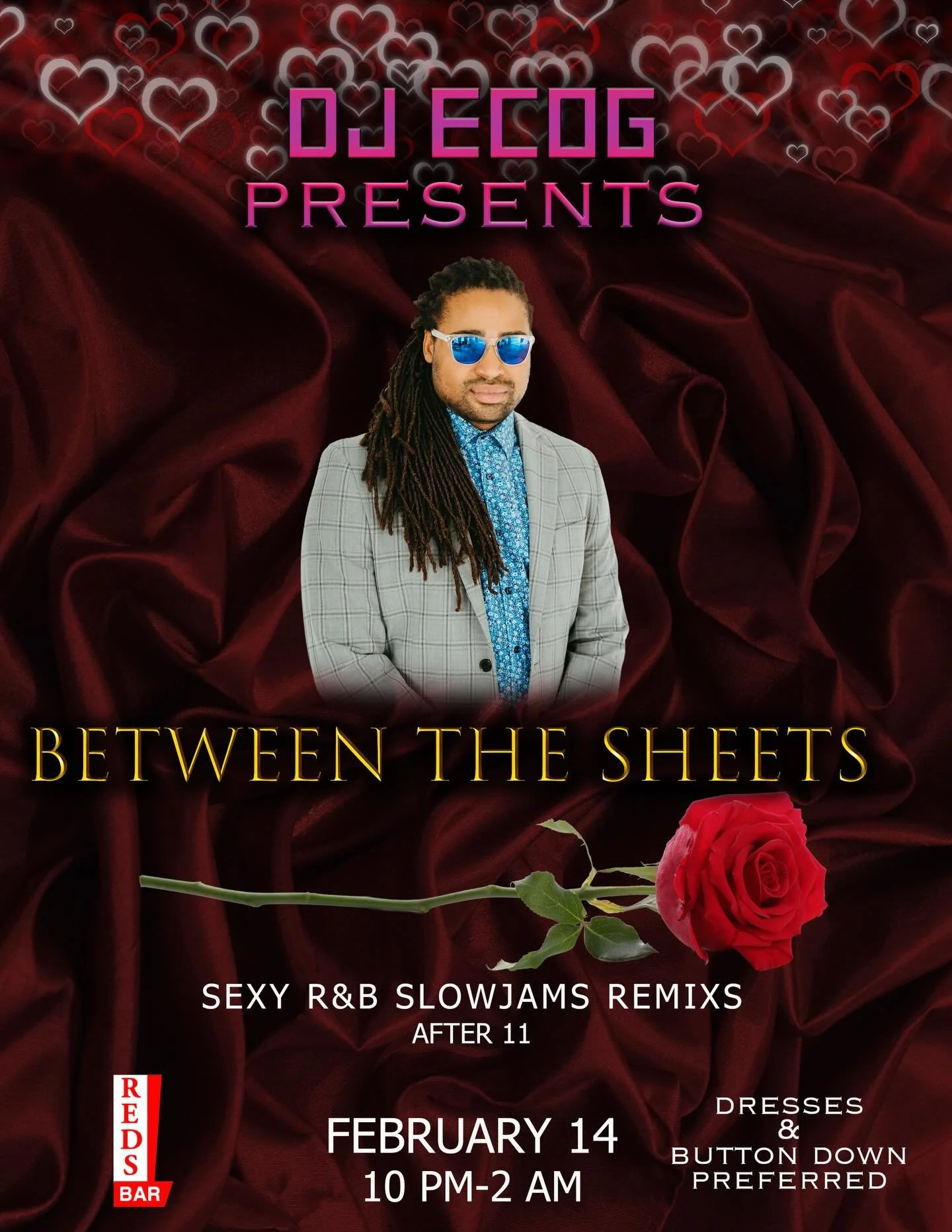 Tonight we&rsquo;re setting the mood for a sexy night. DJ ECOG be playing a sensual mix for all the couples out tonight. Party starts at 10 and the vibes start at 11. 🥰🥵😶&zwj;🌫️ No cover
#valentinesday #djecog #datenight❤️ #loversandfriends