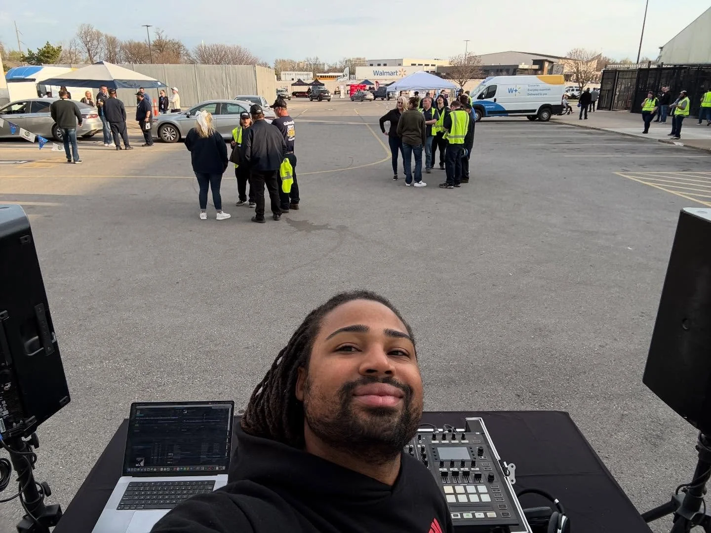 Starting the morning out at Walmart!