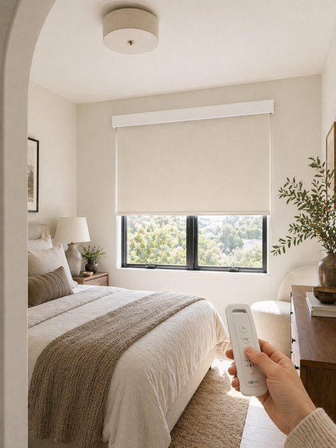 Custom Blackout Roller Shades