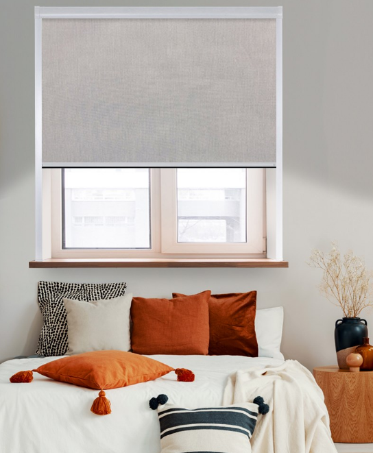 Custom Blackout Roller Shades Malibu