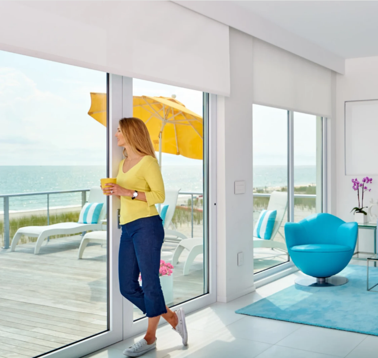 Somfy Motorised Shades in Malibu