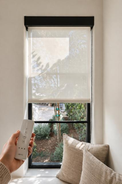 Somfy Motorized Shades in Calabasas