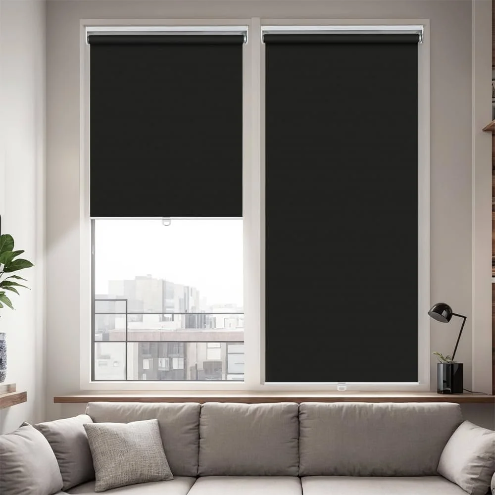 Custom Blackout Roller Shades in Santa Monica