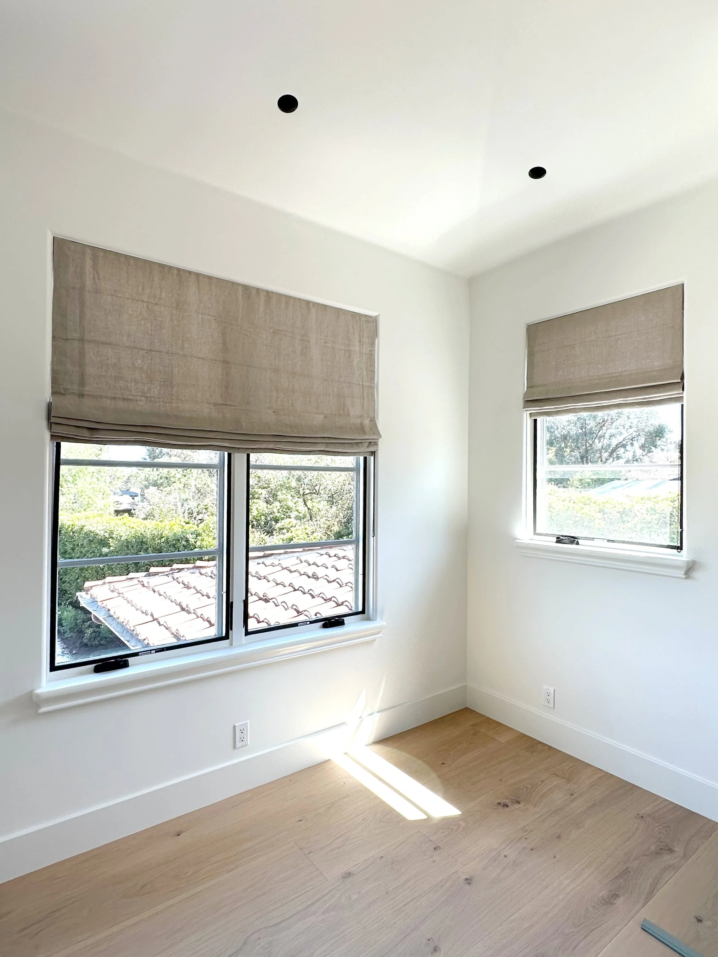 Custom Roman Shades in Calabasas